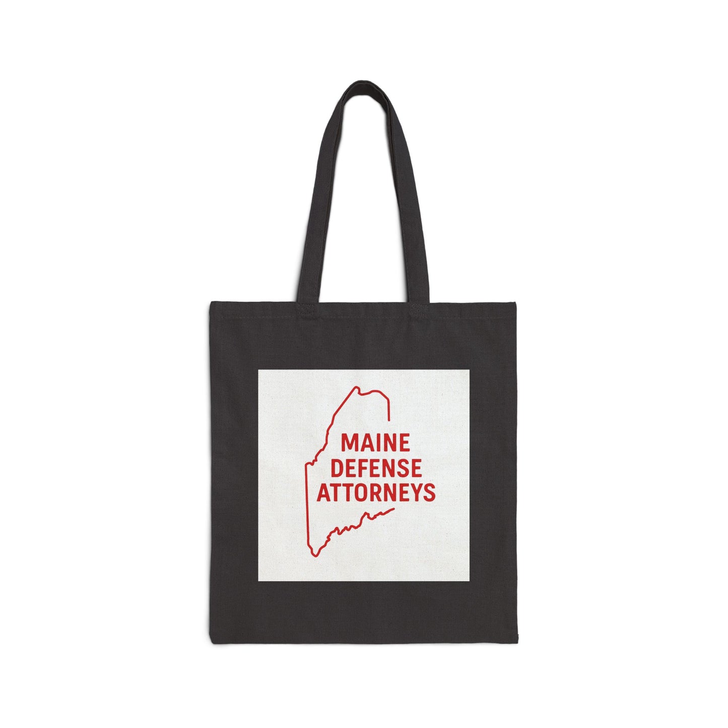 Maine Defense Attorneys Cotton Canvas Tote Bag, Beach Tote, Lobster Print Bag, Eco-Friendly Grocery Bag, Summer Accessory