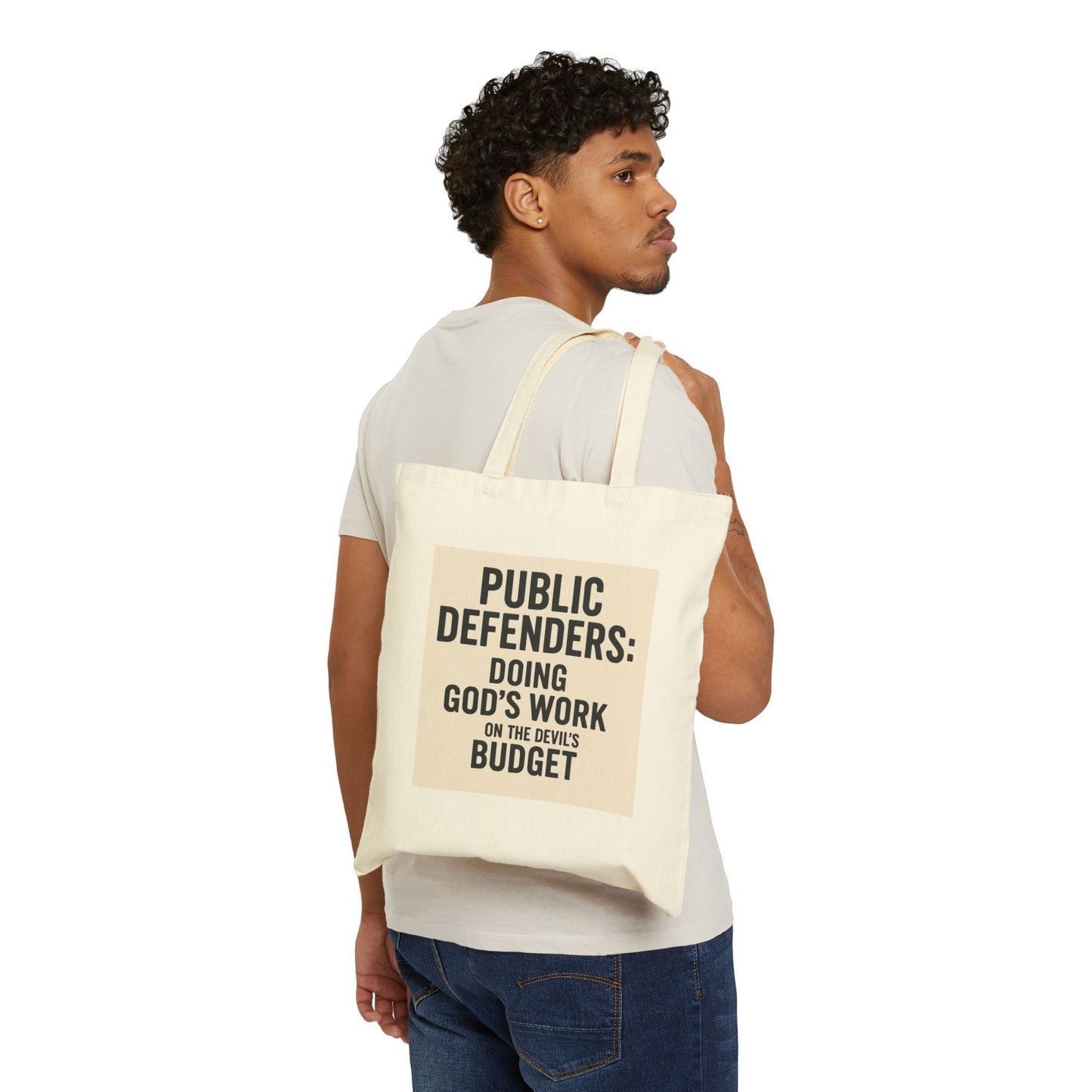 Public Defender's Inspirational Cotton Tote Bag | Eco-Friendly Shopping, Gift for Lawyers, Reusable Grocery Bag, Law Student Gift, [...]