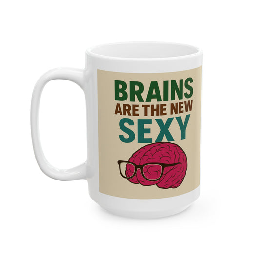 Sapiosexual Funny Coffee Mug - Great for Coffee Lovers, Gifts, Kitchen Decor, Humor, Motivational Quotes