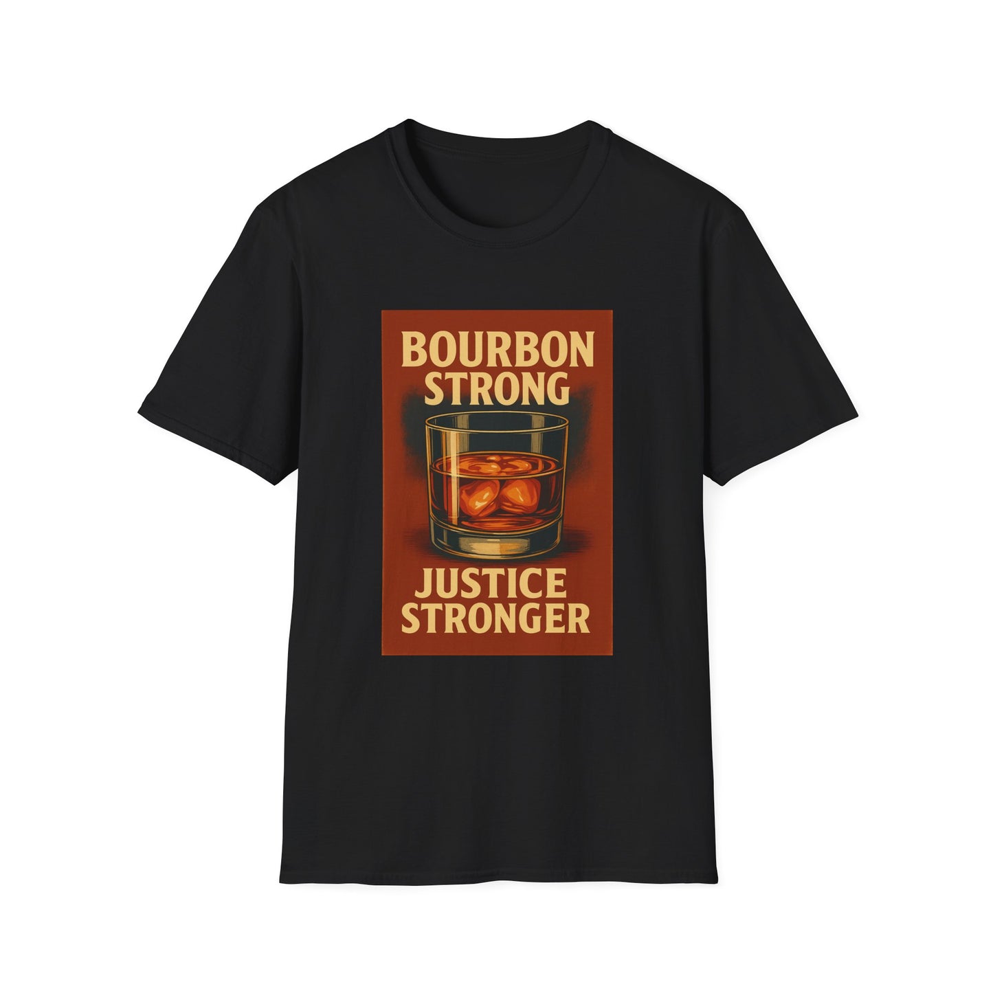 Bourbon Strong T-Shirt, Unisex Defense Attorney Whiskey Tee, Casual Style Shirt, Bar Lover Apparel, Bourbon Enthusiast Wear