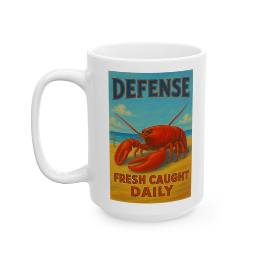 Maine Defense Attorney Ceramic Mug, 11oz or 15oz, Perfect for Coffee Lovers, Lawyers, Attorneys