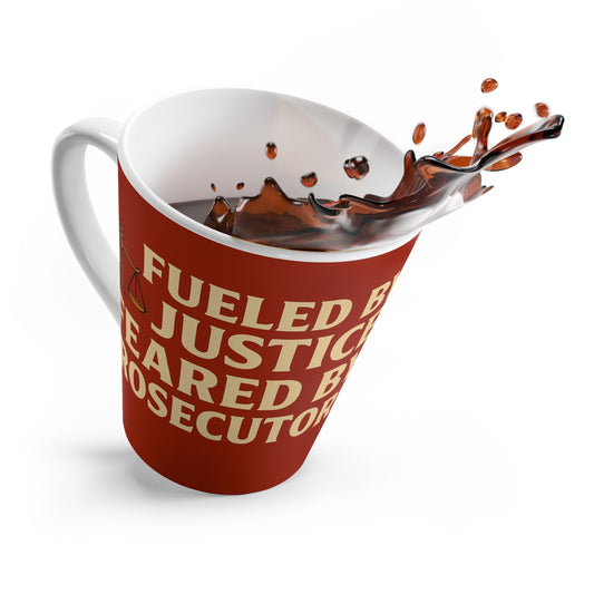 Justice-Fueled Latte Mug | Perfect Gift for Law Students, Legal Professionals, or Coffee Lovers | Advocacy Statement Mug, [...]