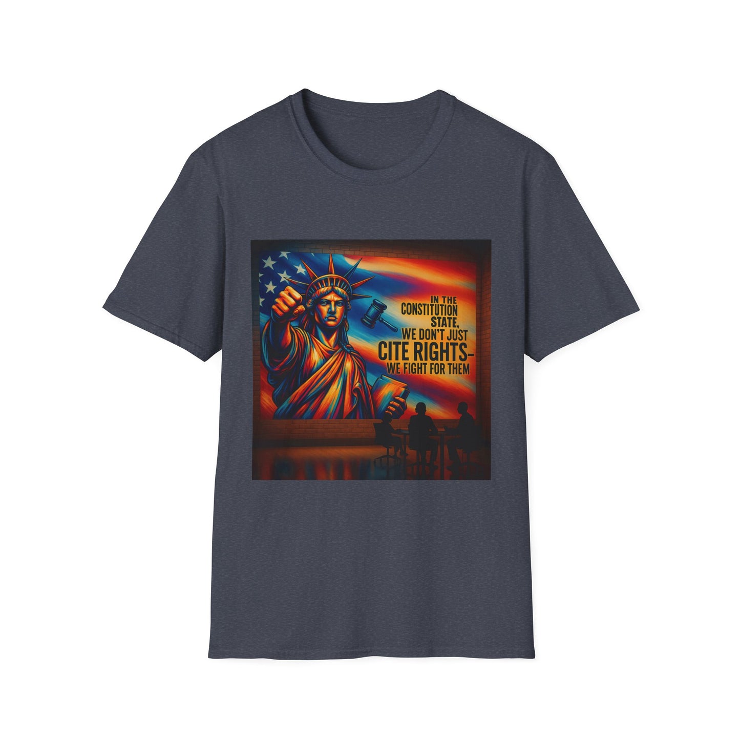 Connecticut Defense Attorney T-Shirt, Liberty Rights Tee, Legal Defense Apparel, Patriotic Casual Wear, Support Your Rights Shirt