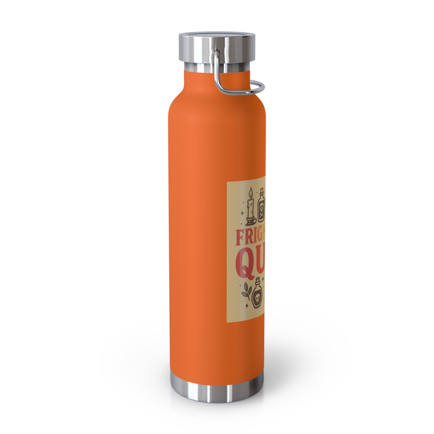 Frightfully Queer Water Bottle, Insulated Drinkware, Halloween Gift, Eco-Friendly Bottle, Pride Accessories, Unique Travel Mug