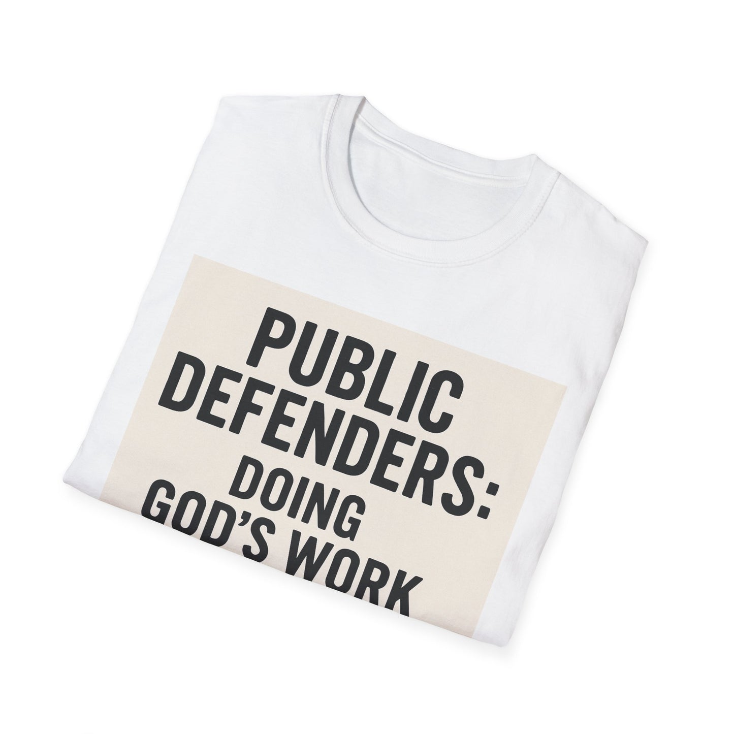 Public Defender T-Shirt: Advocate, Lawyer Gifts, Legal Humor, Courtroom Apparel, Fundraiser Tees