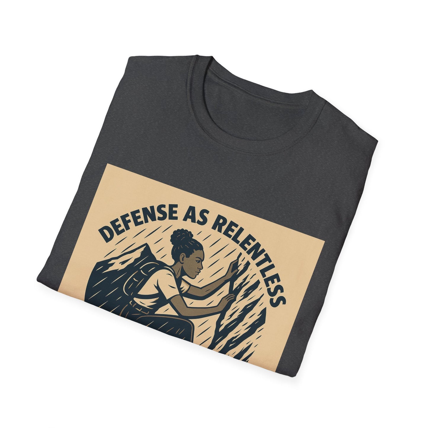 Washington Defense Attorney - Defense As Relentless Unisex T-Shirt, Graphic T-Shirt for Attorneys, Gift for Lawyers
