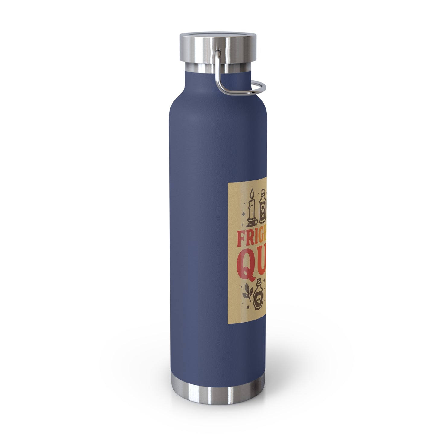 Frightfully Queer Water Bottle, Insulated Drinkware, Halloween Gift, Eco-Friendly Bottle, Pride Accessories, Unique Travel Mug