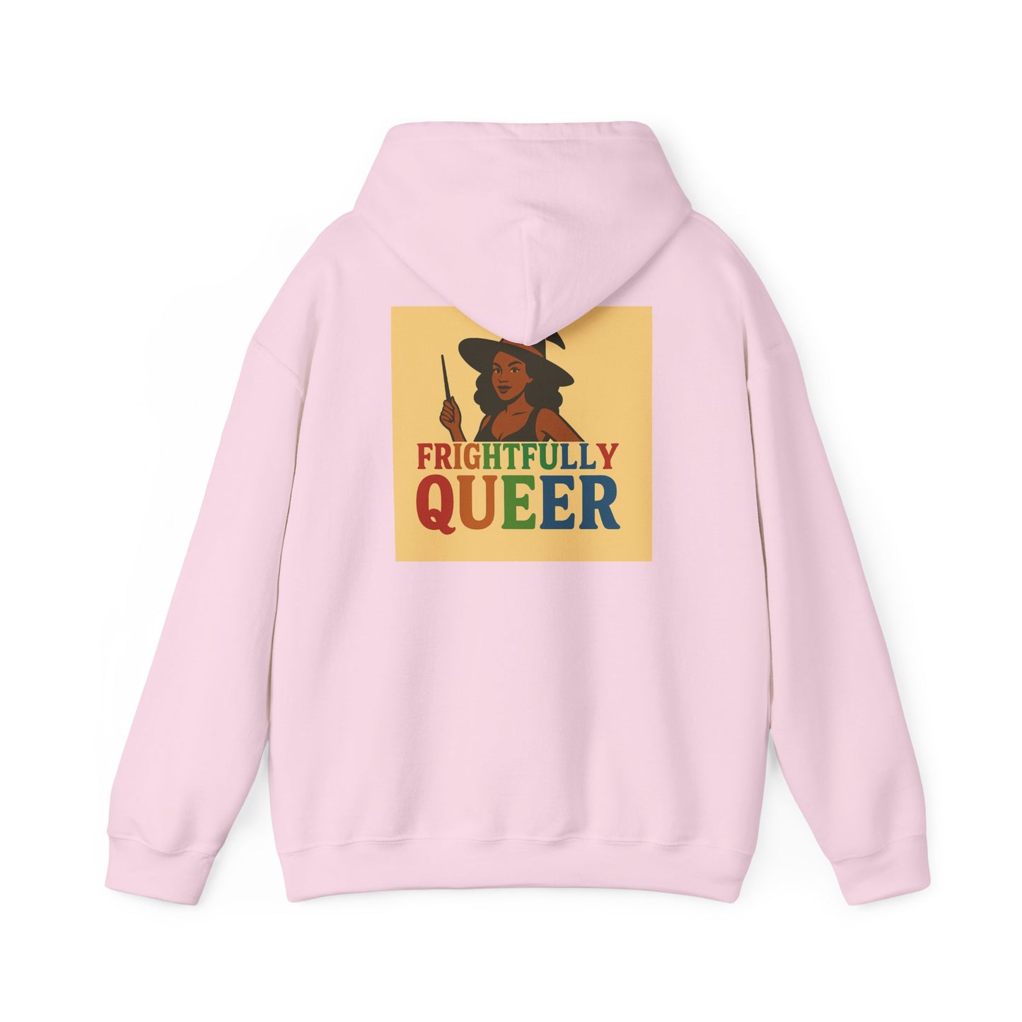 Frightfully Queer Hoodie - Cozy Unisex Sweatshirt for LGBTQ+ Pride, Halloween, Fall Fashion, Casual Wear, Unique Gift