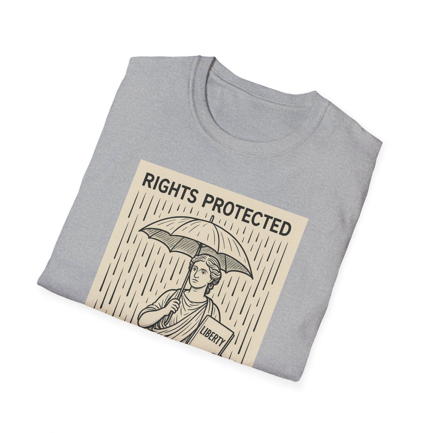 Washington Defense Attorney - Protection Rights T-Shirt, Unisex Fashion Tee, Gift for Activists, Statement Clothing, Rain or Shine Shirt