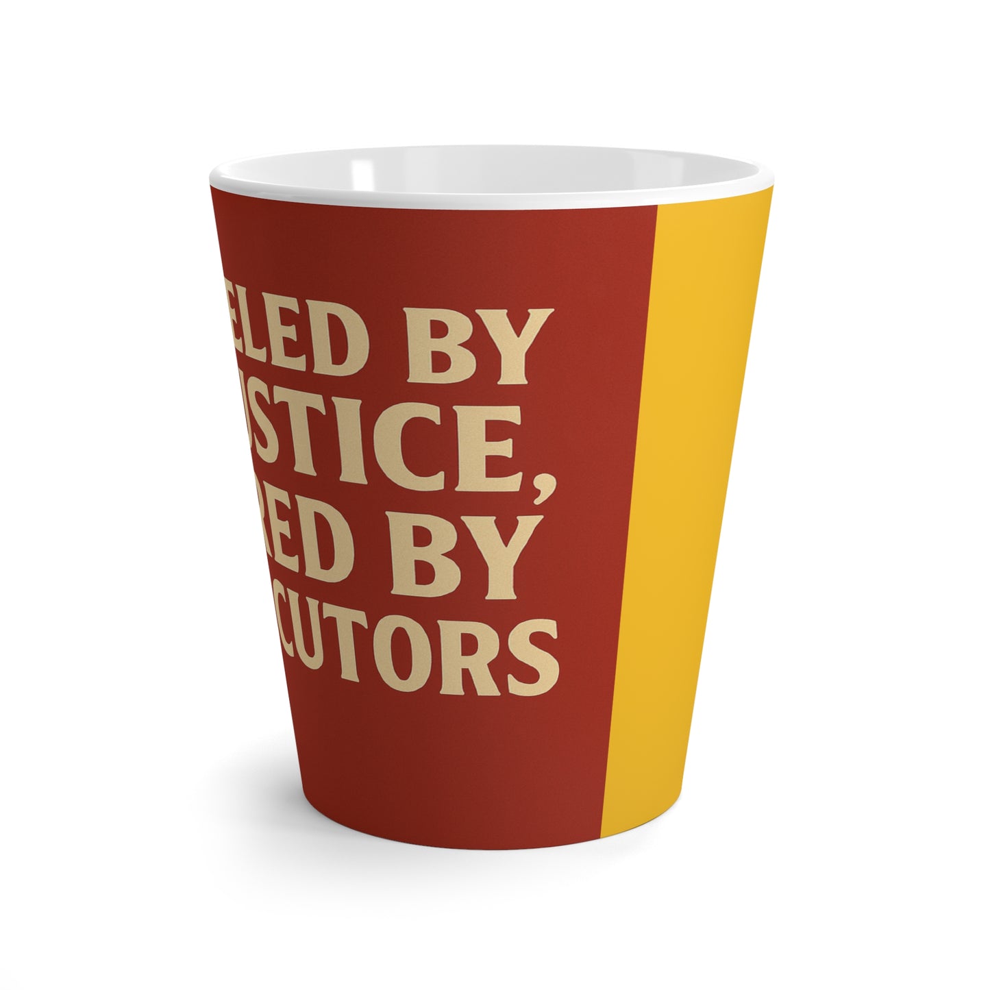 Justice-Fueled Latte Mug | Perfect Gift for Law Students, Legal Professionals, or Coffee Lovers | Advocacy Statement Mug, [...]