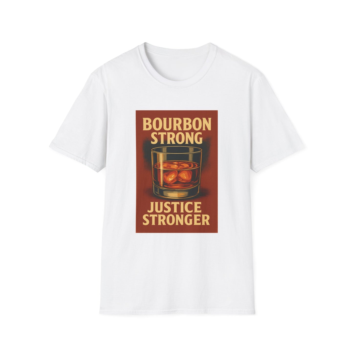 Bourbon Strong T-Shirt, Unisex Defense Attorney Whiskey Tee, Casual Style Shirt, Bar Lover Apparel, Bourbon Enthusiast Wear