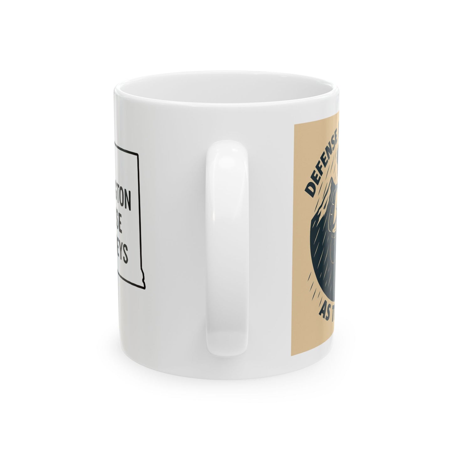 Washington Defense Attorney Ceramic Mug - Perfect Gift for Coffee Lovers, Inspirational Kitchen Decor, Rainy Day Companion, 11oz or 15oz