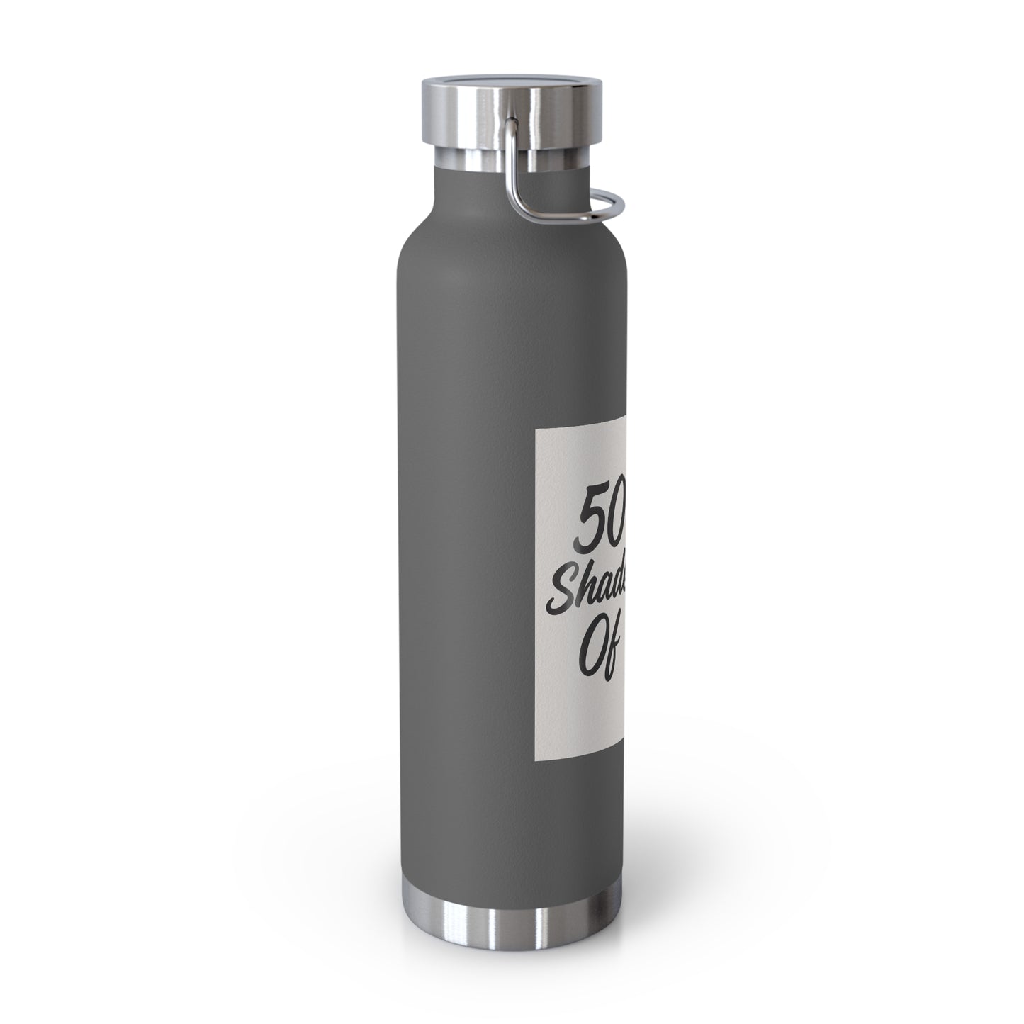 Graysexual - 50 Shades Of Insulated Water Bottle, Modern Travel Mug, Gift for Readers, Stylish Eco-Friendly Flask, Fitness Hydration Bottle, Unique [...]