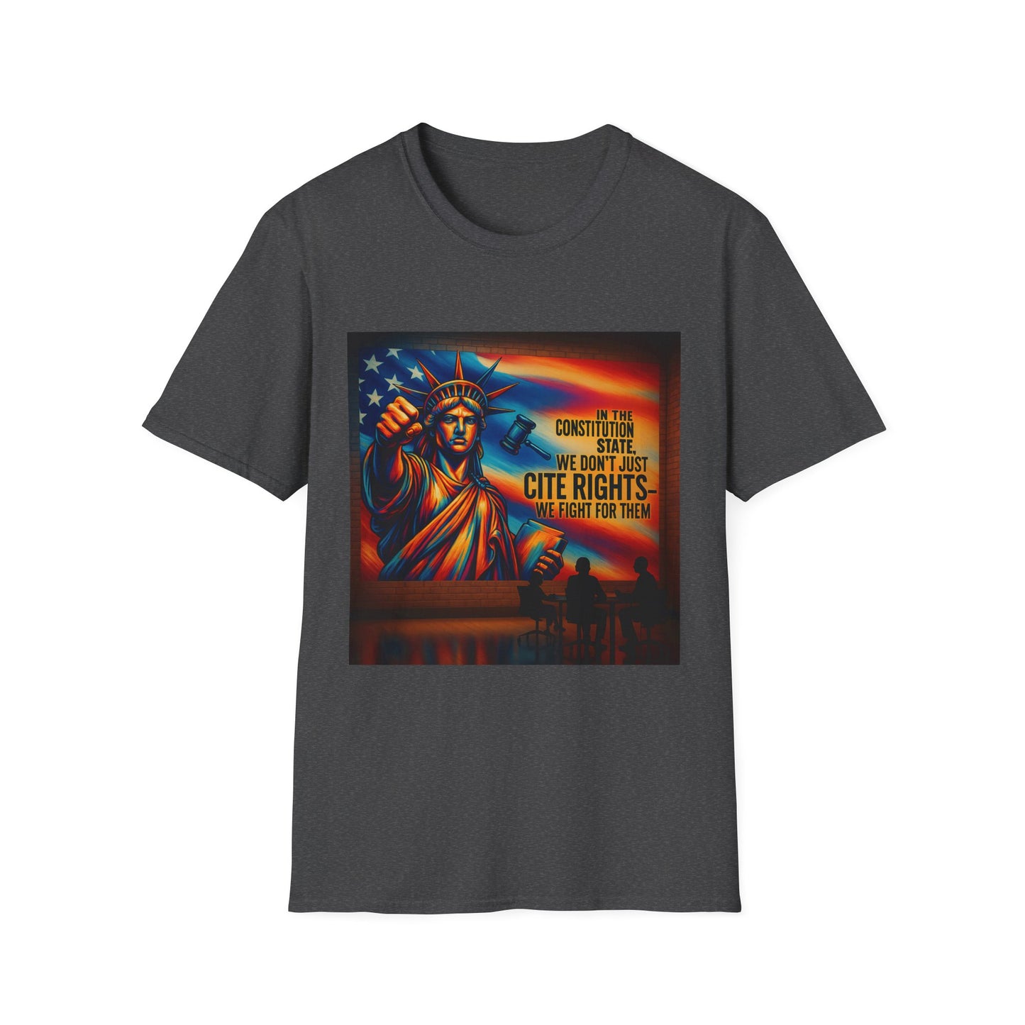Connecticut Defense Attorney T-Shirt, Liberty Rights Tee, Legal Defense Apparel, Patriotic Casual Wear, Support Your Rights Shirt