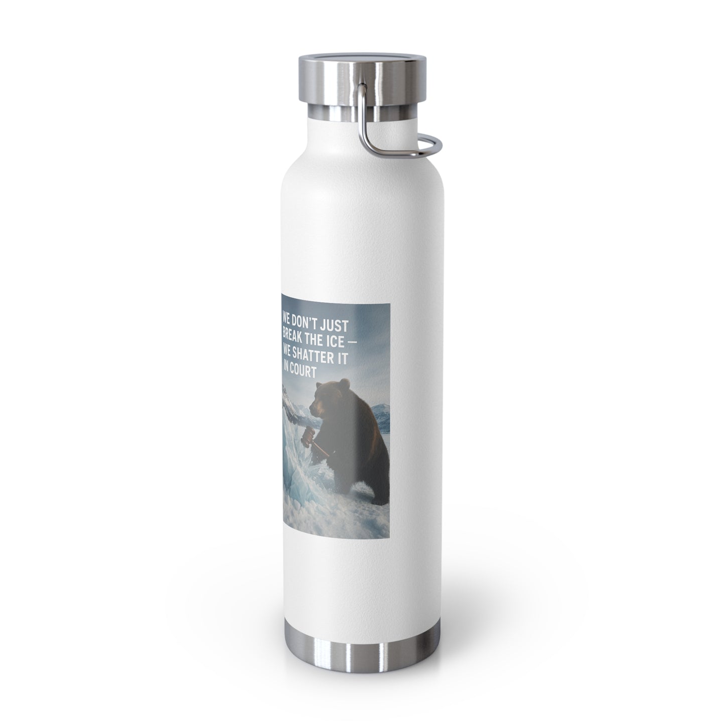 Alaska Defense Attorney Insulated Water Bottle, 22oz, Adventure Hydration, Eco-Friendly Travel Flask, Gifts for Nature Lovers, Motivational [...]