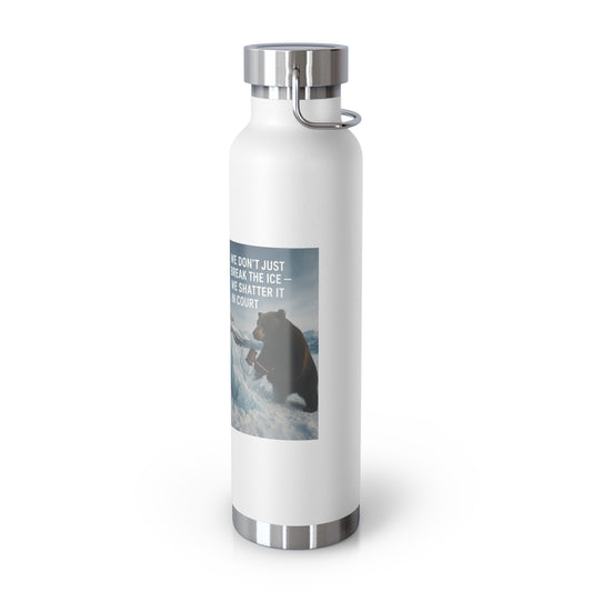 Alaska Defense Attorney Insulated Water Bottle, 22oz, Adventure Hydration, Eco-Friendly Travel Flask, Gifts for Nature Lovers, Motivational [...]