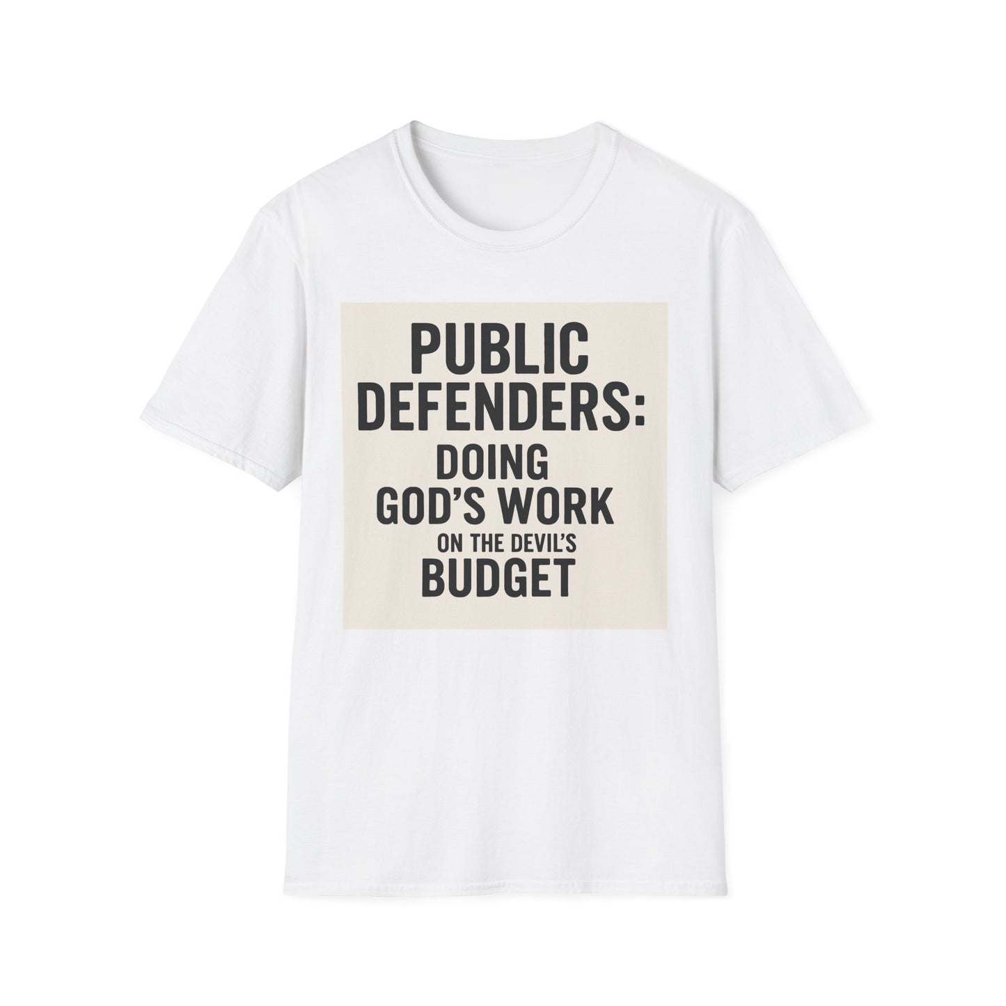 Public Defender T-Shirt: Advocate, Lawyer Gifts, Legal Humor, Courtroom Apparel, Fundraiser Tees