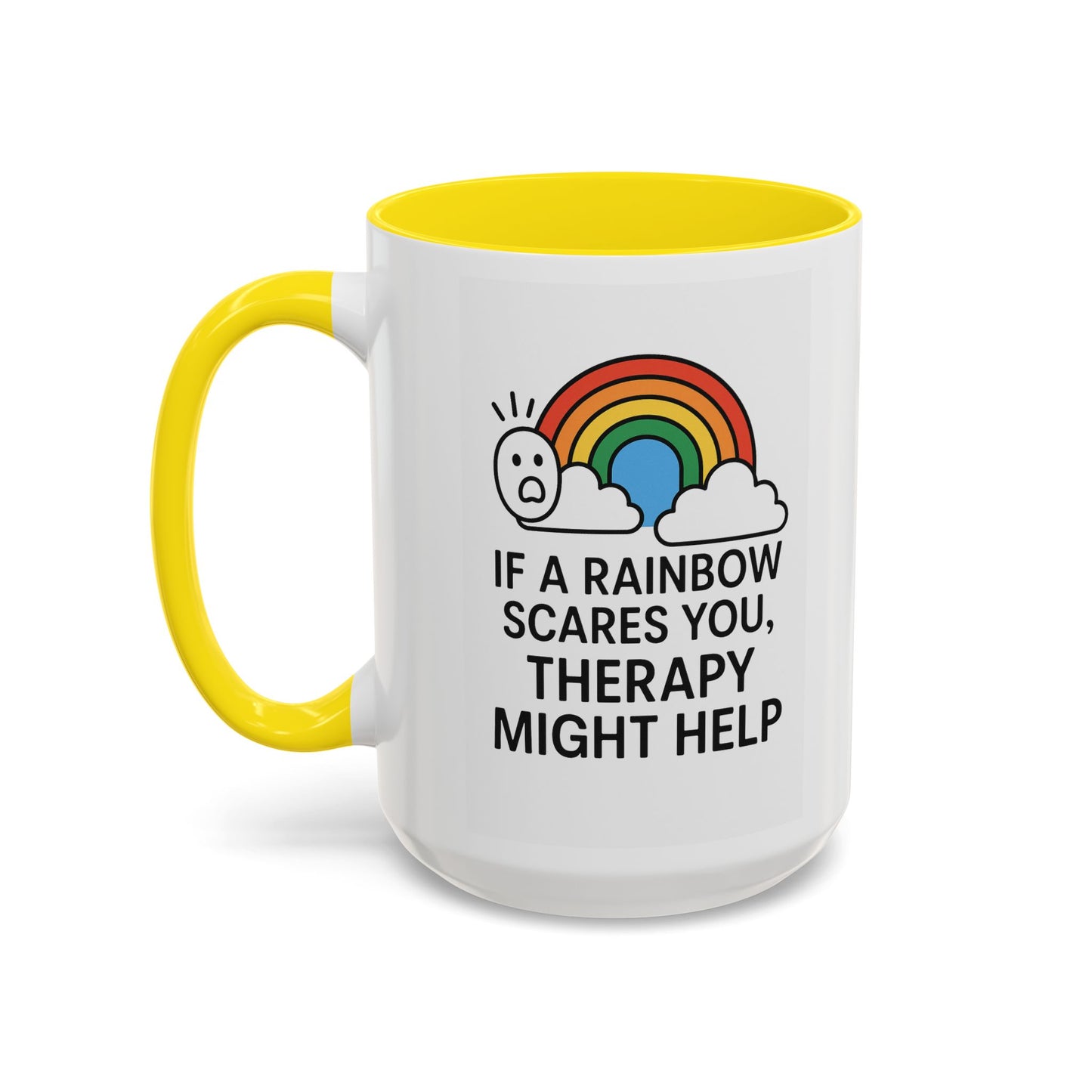 Accent Coffee Mug - LGBTQIA Pride
