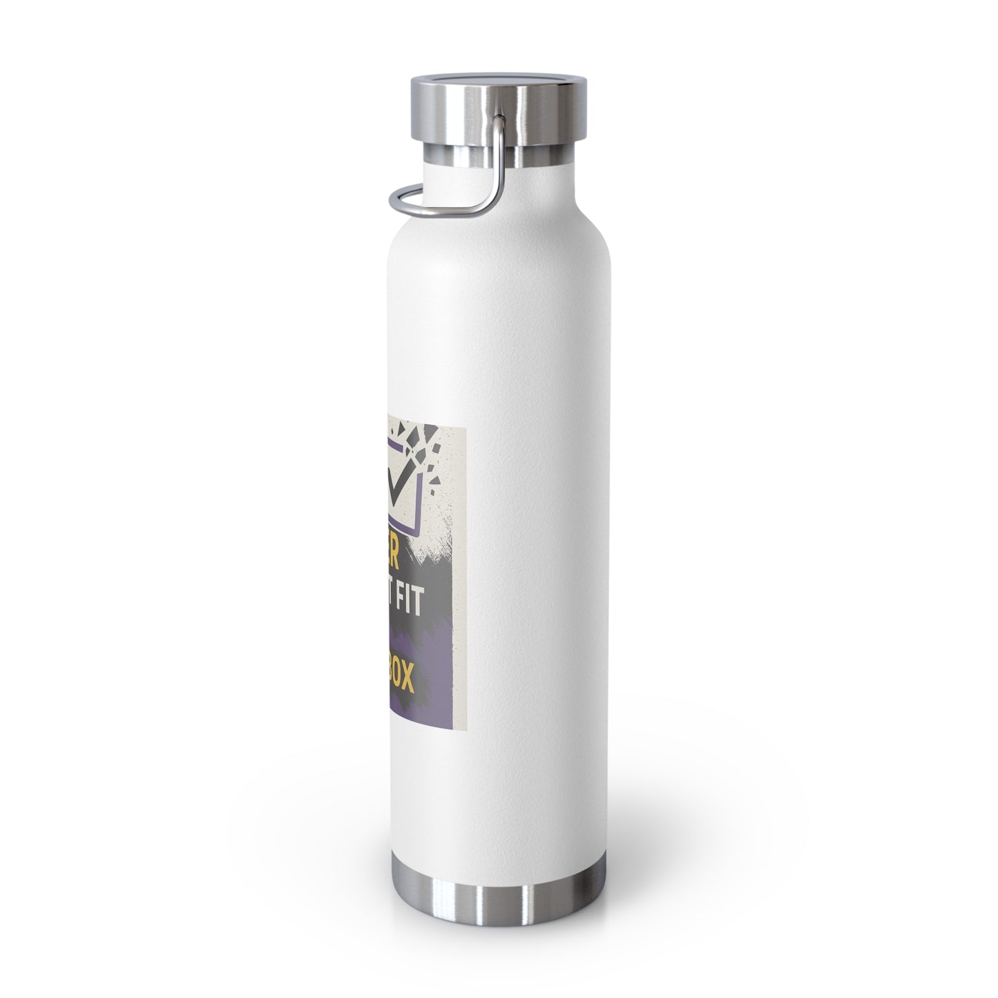 Gender Identity-Nonbinary-Insulated Water Bottle - Stylish & Durable Drinkware, Perfect for LGBTQ+ Pride, Everyday Hydration, Gifts, [...]