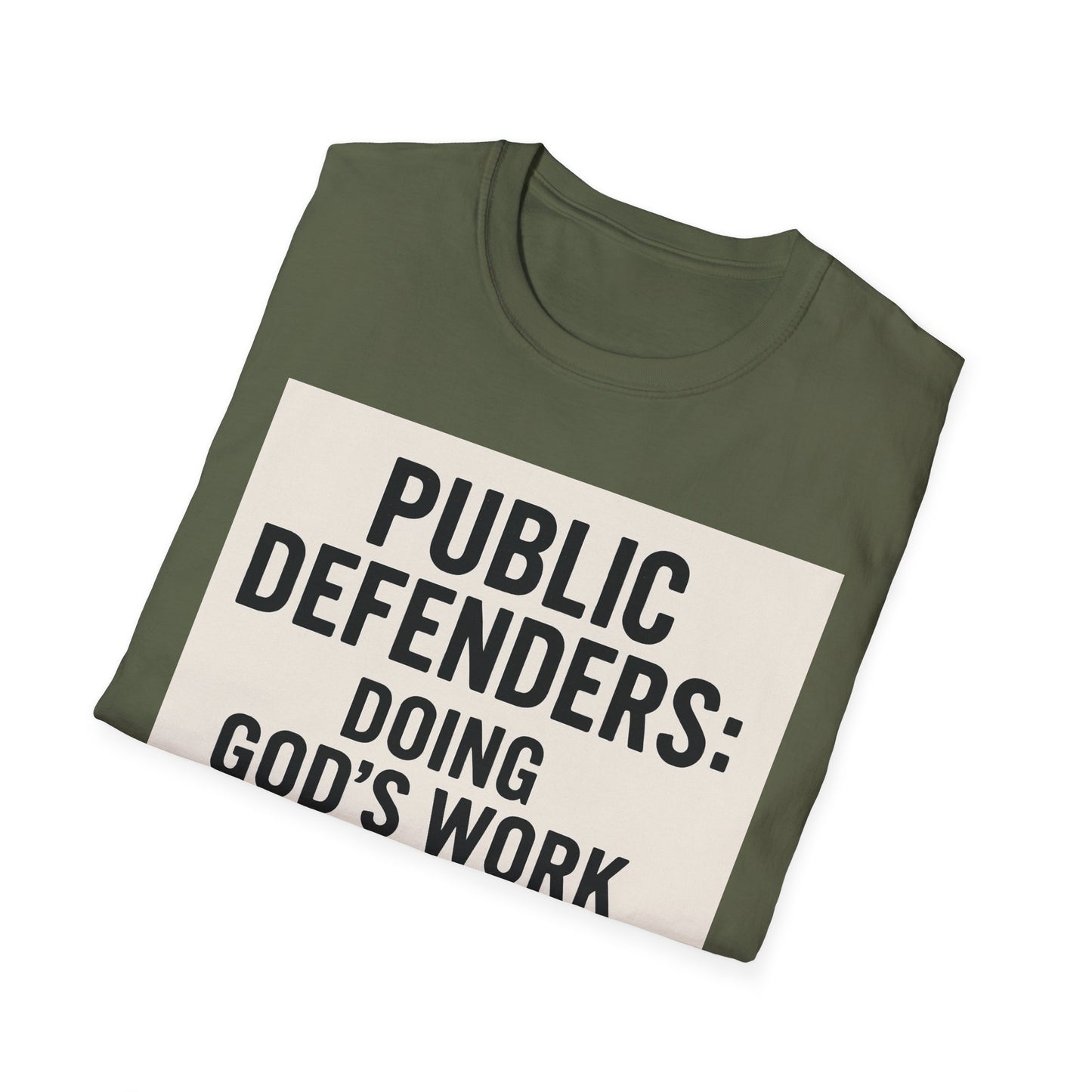 Public Defender T-Shirt: Advocate, Lawyer Gifts, Legal Humor, Courtroom Apparel, Fundraiser Tees