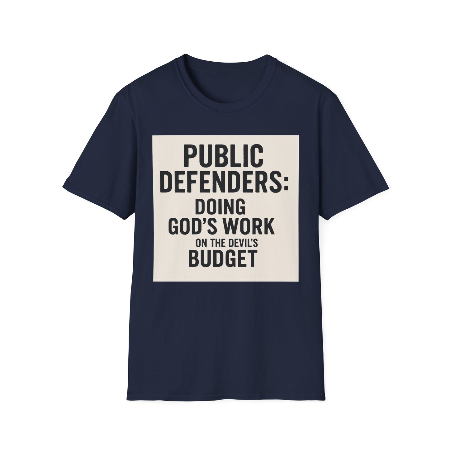 Public Defender T-Shirt: Advocate, Lawyer Gifts, Legal Humor, Courtroom Apparel, Fundraiser Tees