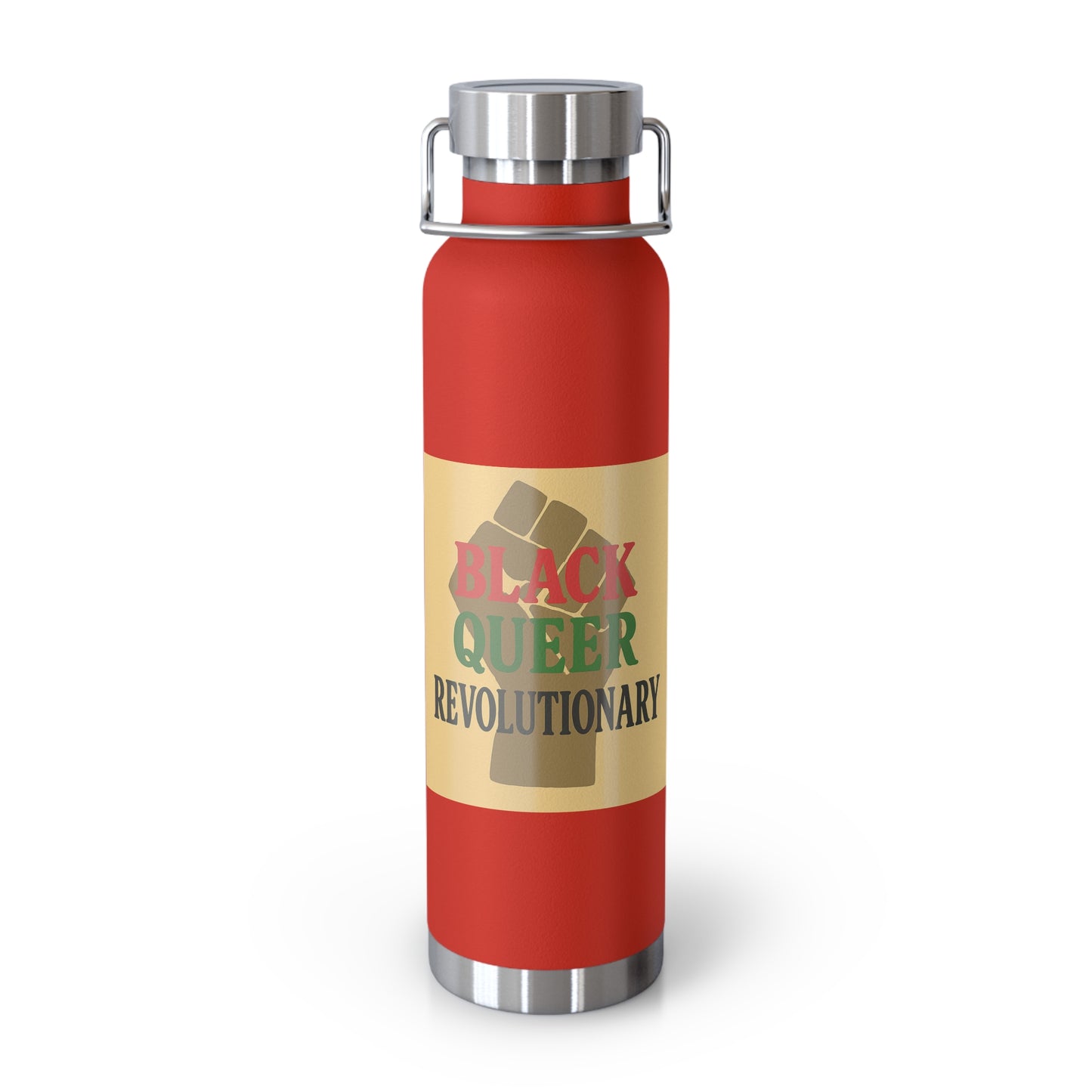 Empowerment Insulated Bottle, Reusable Water Flask, Eco-Friendly Travel Mug, Black Queer Revolutionary Gear, LGBTQ+ Pride Gift, [...]