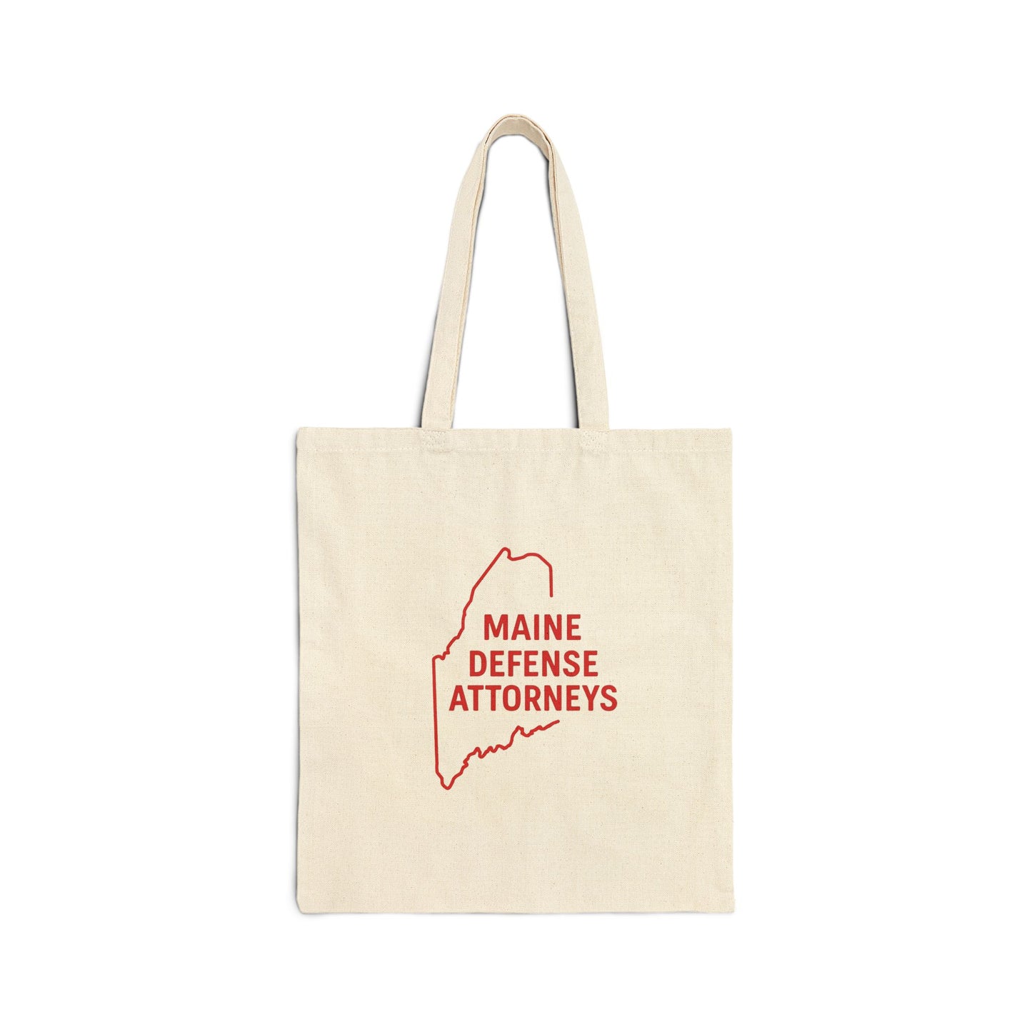 Maine Defense Attorneys Cotton Canvas Tote Bag, Beach Tote, Lobster Print Bag, Eco-Friendly Grocery Bag, Summer Accessory