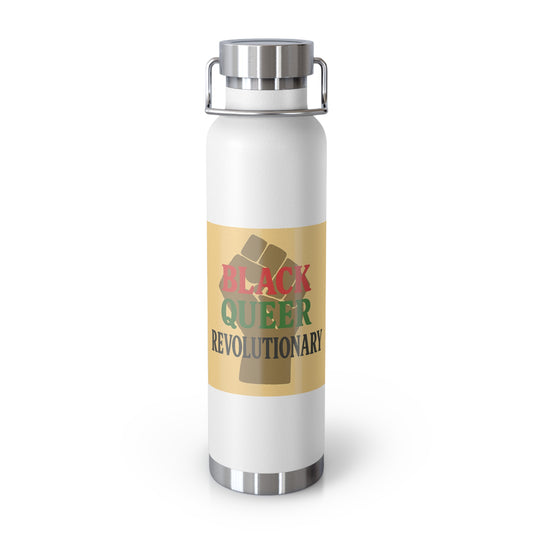 Empowerment Insulated Bottle, Reusable Water Flask, Eco-Friendly Travel Mug, Black Queer Revolutionary Gear, LGBTQ+ Pride Gift, [...]