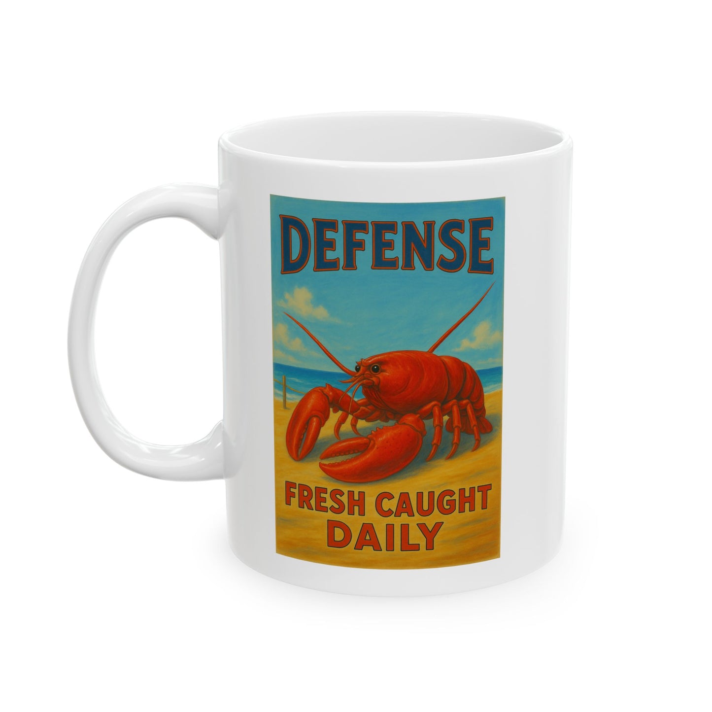 Maine Defense Attorney Ceramic Mug, 11oz or 15oz, Perfect for Coffee Lovers, Lawyers, Attorneys