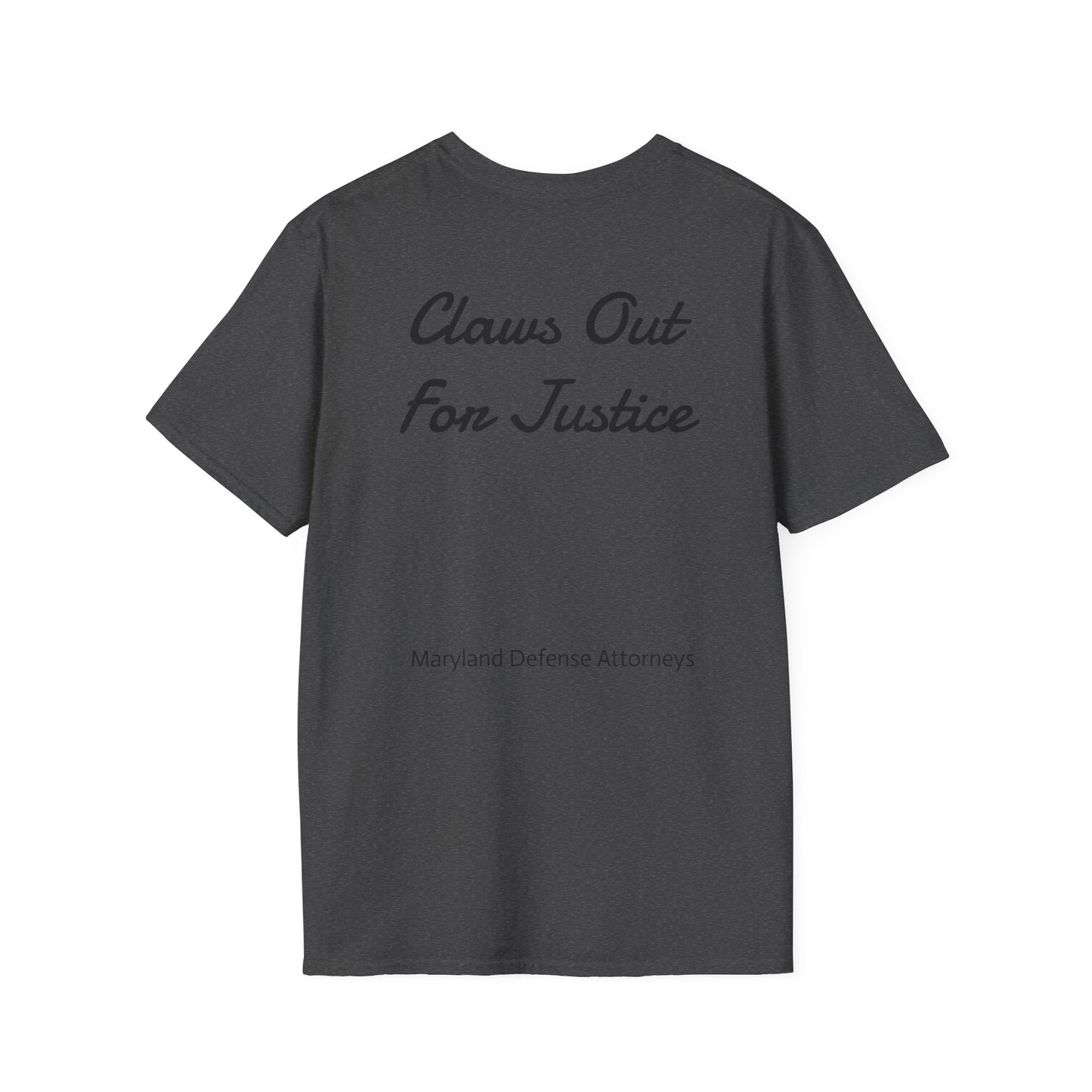 Maryland Defense Attorney Unisex T-Shirt, Casual Tee, Attorney Apparel, Legal Humor Shirt, Gift for Lawyers, Crab Lovers Unite