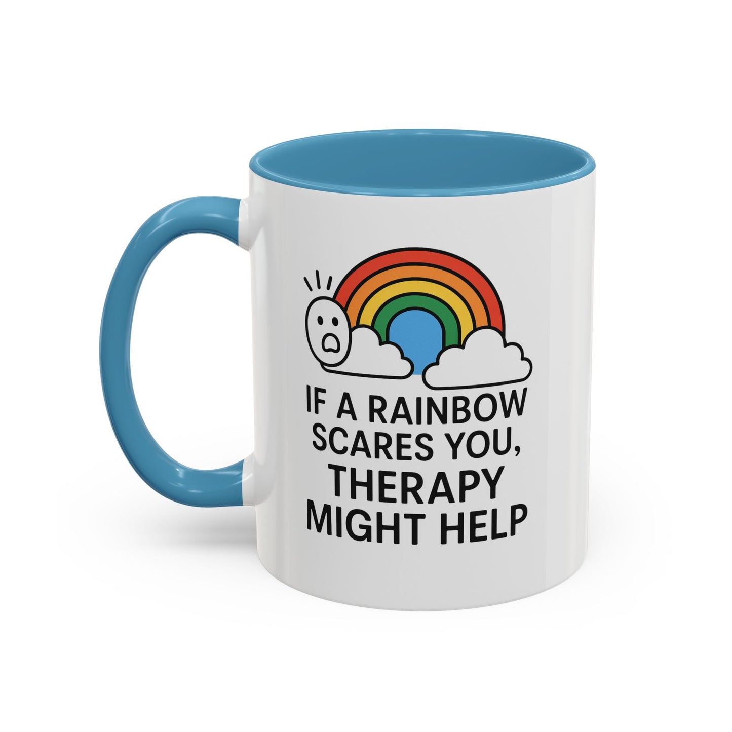 Accent Coffee Mug - LGBTQIA Pride