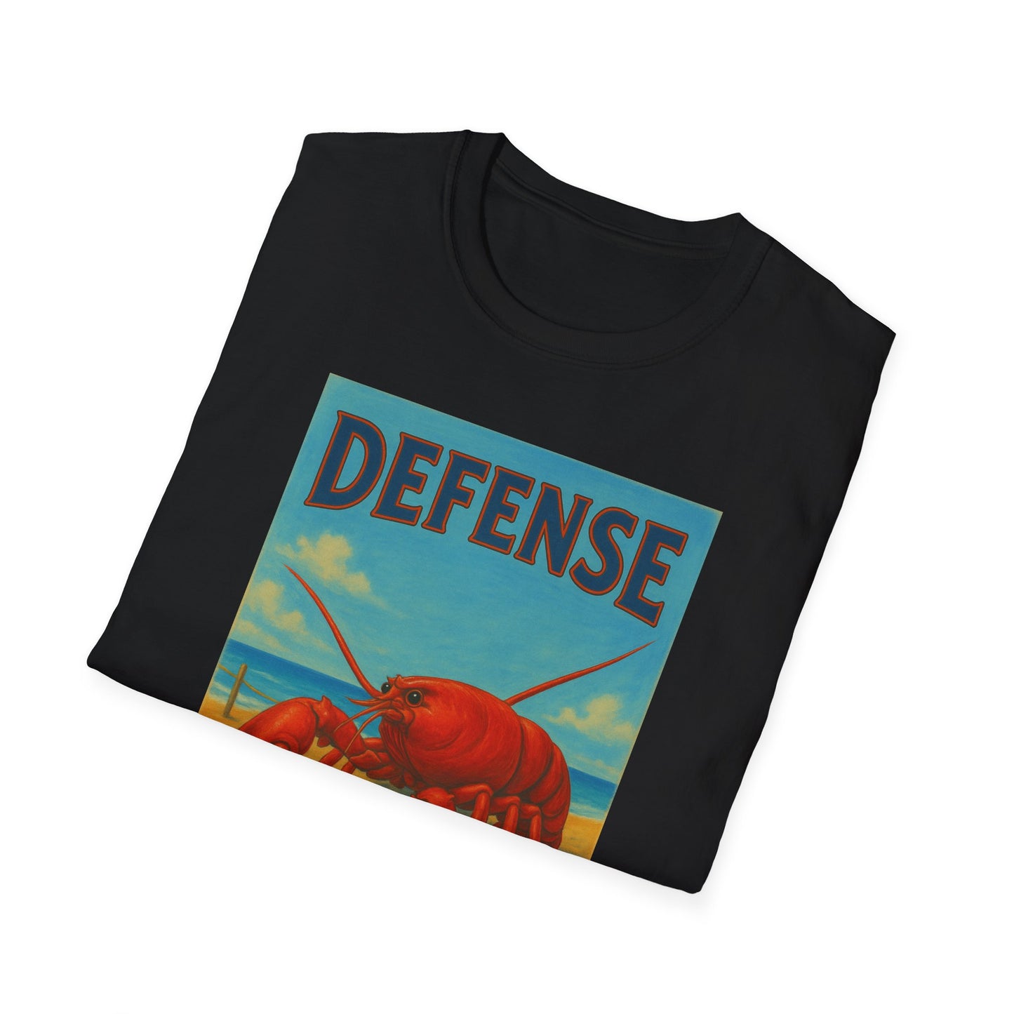 Maine Defense Attorney T-Shirt for Seafood Lovers, Unisex Tee, Quirky Gift for Lawyers, Beachwear, Maine Vacation Merch