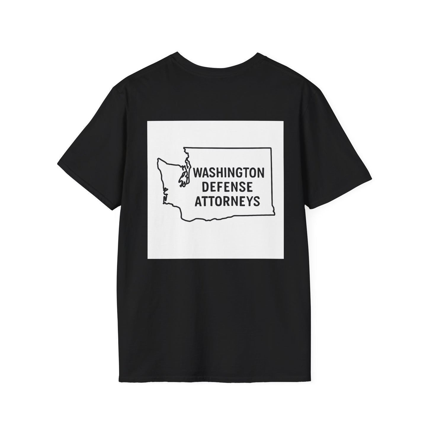 Washington Defense Attorney - Defense As Relentless Unisex T-Shirt, Graphic T-Shirt for Attorneys, Gift for Lawyers