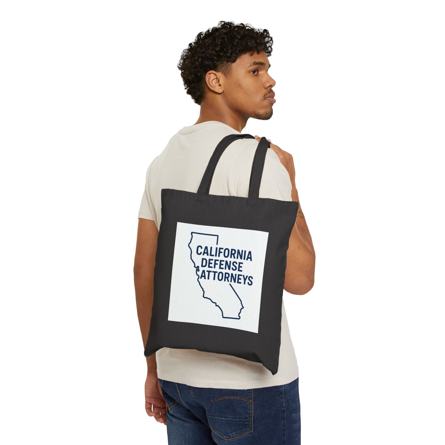 California Defense Attorney Cotton Canvas Tote Bag Perfect for Beach Days, Attorneys Gifts, Eco-Friendly Shopping, and Everyday Use