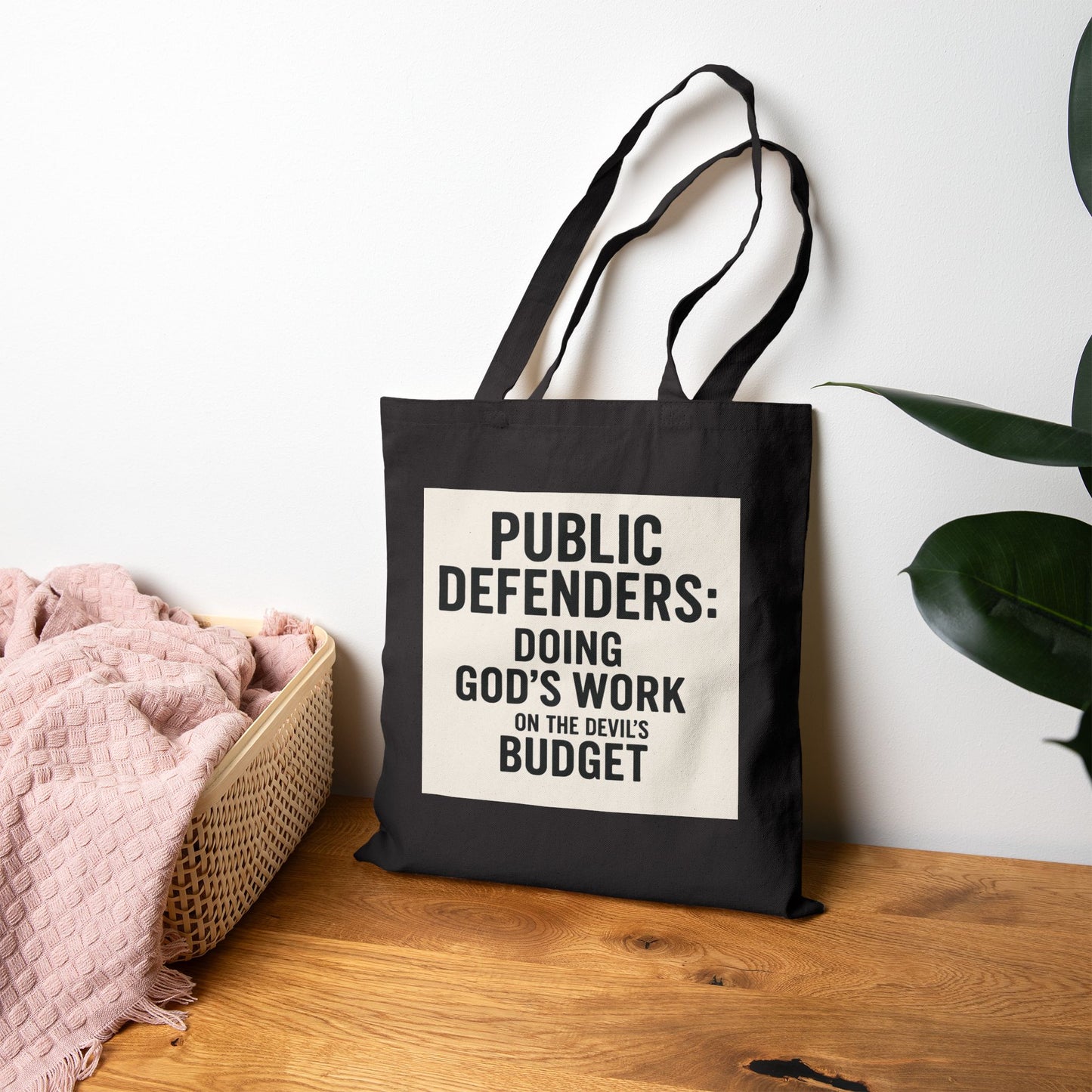 Public Defender's Inspirational Cotton Tote Bag | Eco-Friendly Shopping, Gift for Lawyers, Reusable Grocery Bag, Law Student Gift, [...]
