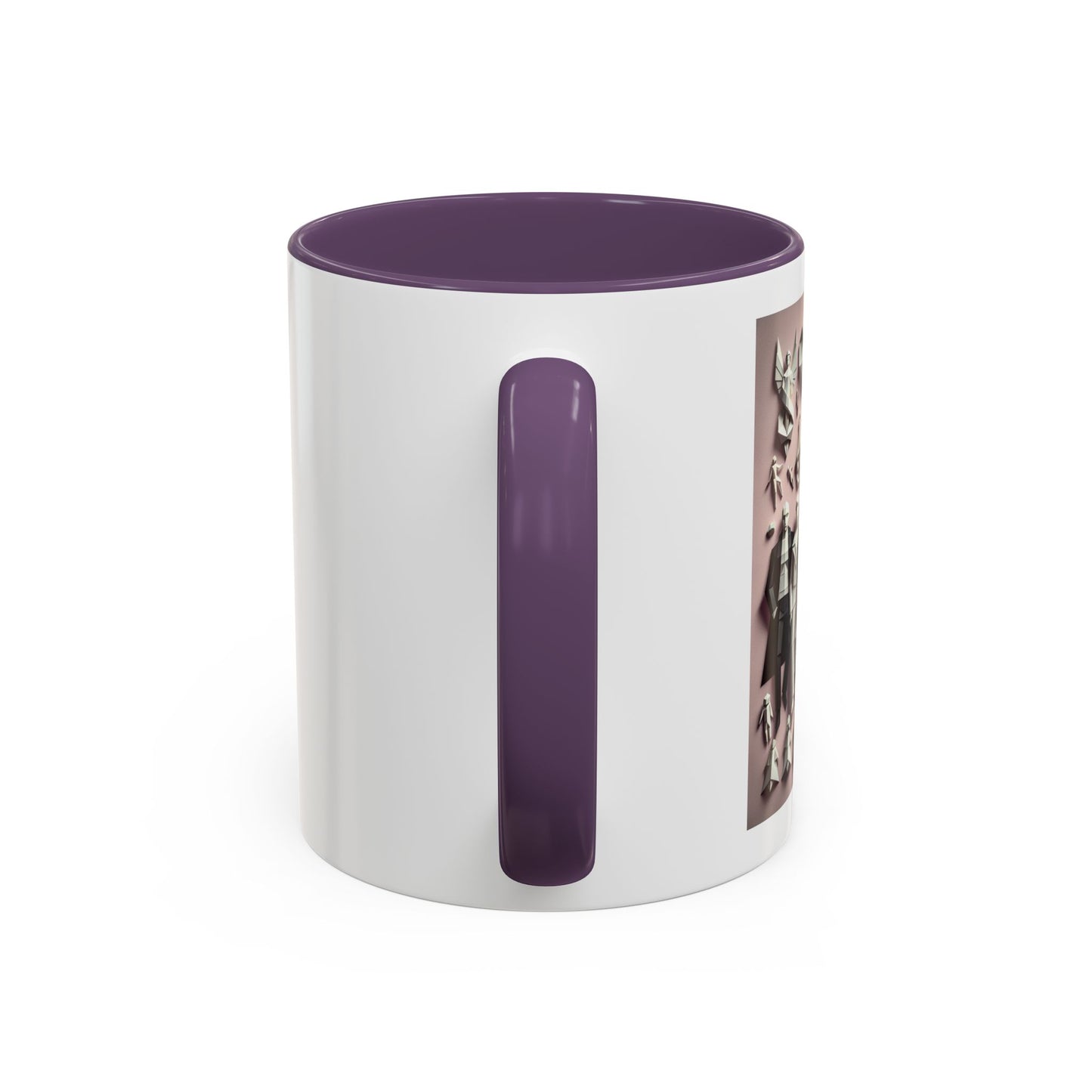 LGBTQIA Pride - Chic Accent Coffee Mug, Unique Artistic Mug, Gift for Coffee Lovers, Modern Home Decor, Ideal for Birthdays & Holidays