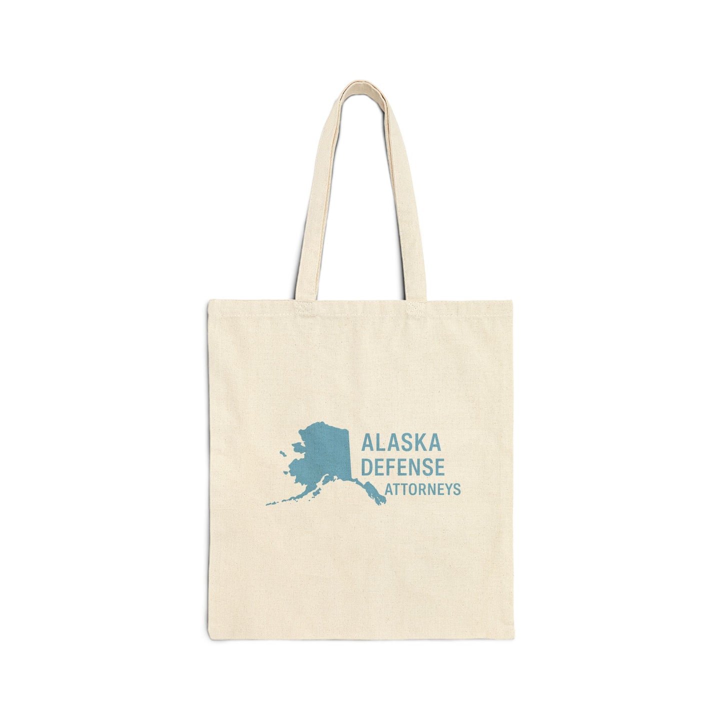 Alaska Defense Attorney Cotton Canvas Tote Bag , Legal Tote, Eco-Friendly Bag, Gift for Law Students, Office Organizer, Holiday Gift