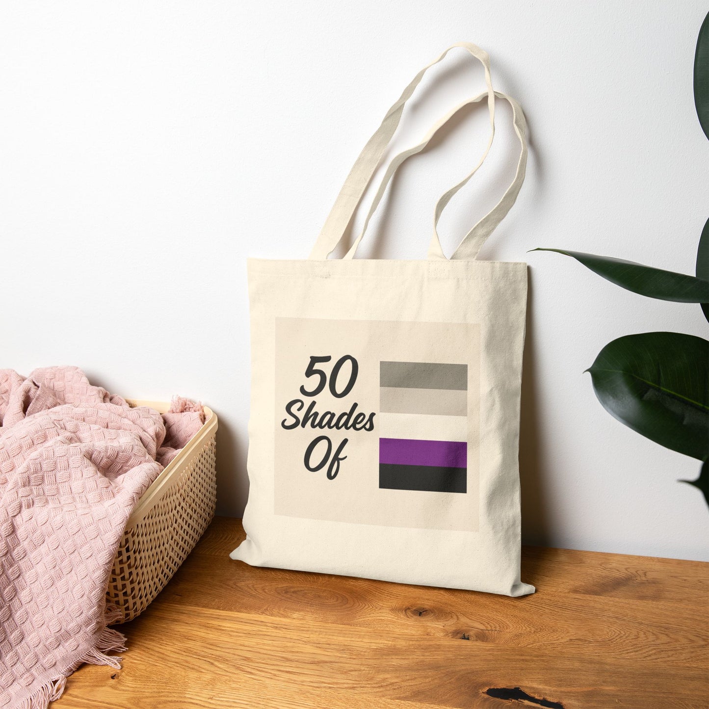 Graysexual - 50 Shades Of Cotton Canvas Tote Bag - Eco-Friendly, Reusable Shopping Bag, Gift for Book Lovers, Stylish Grocery Tote, Everyday Carryall