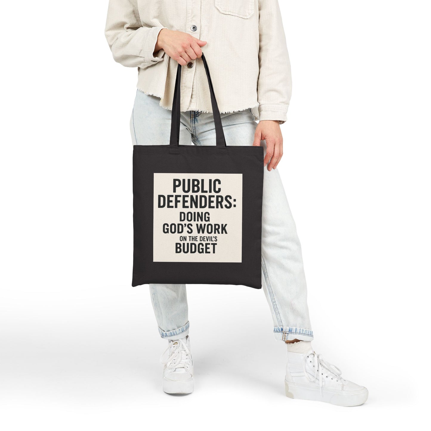 Public Defender's Inspirational Cotton Tote Bag | Eco-Friendly Shopping, Gift for Lawyers, Reusable Grocery Bag, Law Student Gift, [...]