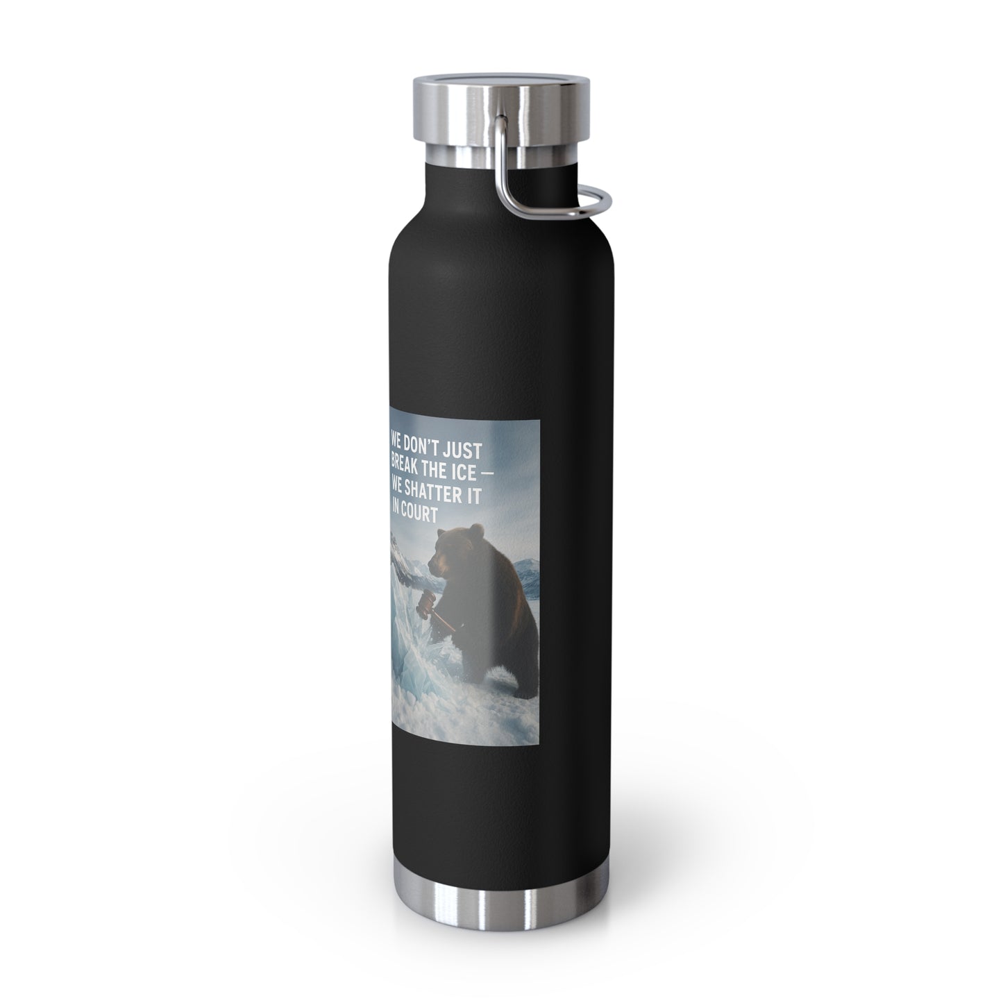 Alaska Defense Attorney Insulated Water Bottle, 22oz, Adventure Hydration, Eco-Friendly Travel Flask, Gifts for Nature Lovers, Motivational [...]
