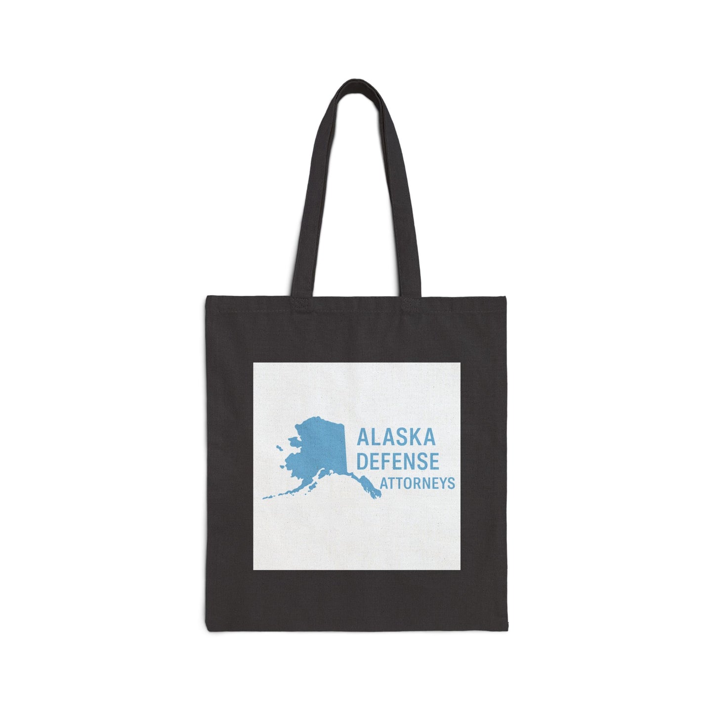 Alaska Defense Attorney Cotton Canvas Tote Bag , Legal Tote, Eco-Friendly Bag, Gift for Law Students, Office Organizer, Holiday Gift