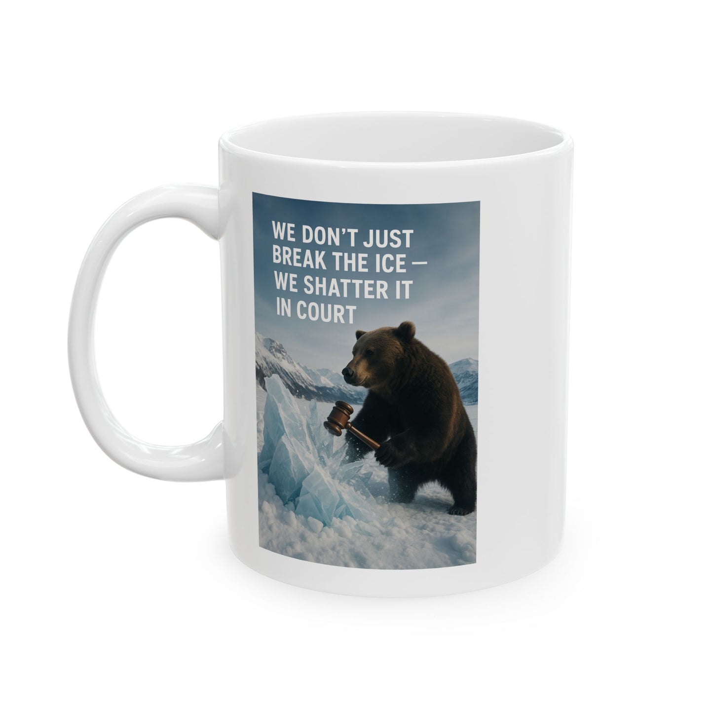 Alaska Defense Attorney Ceramic Mug | Travel-Souvenir Coffee Cup, Gift for Travelers, Explorer's Mug, Outdoor Enthusiast Drinkware