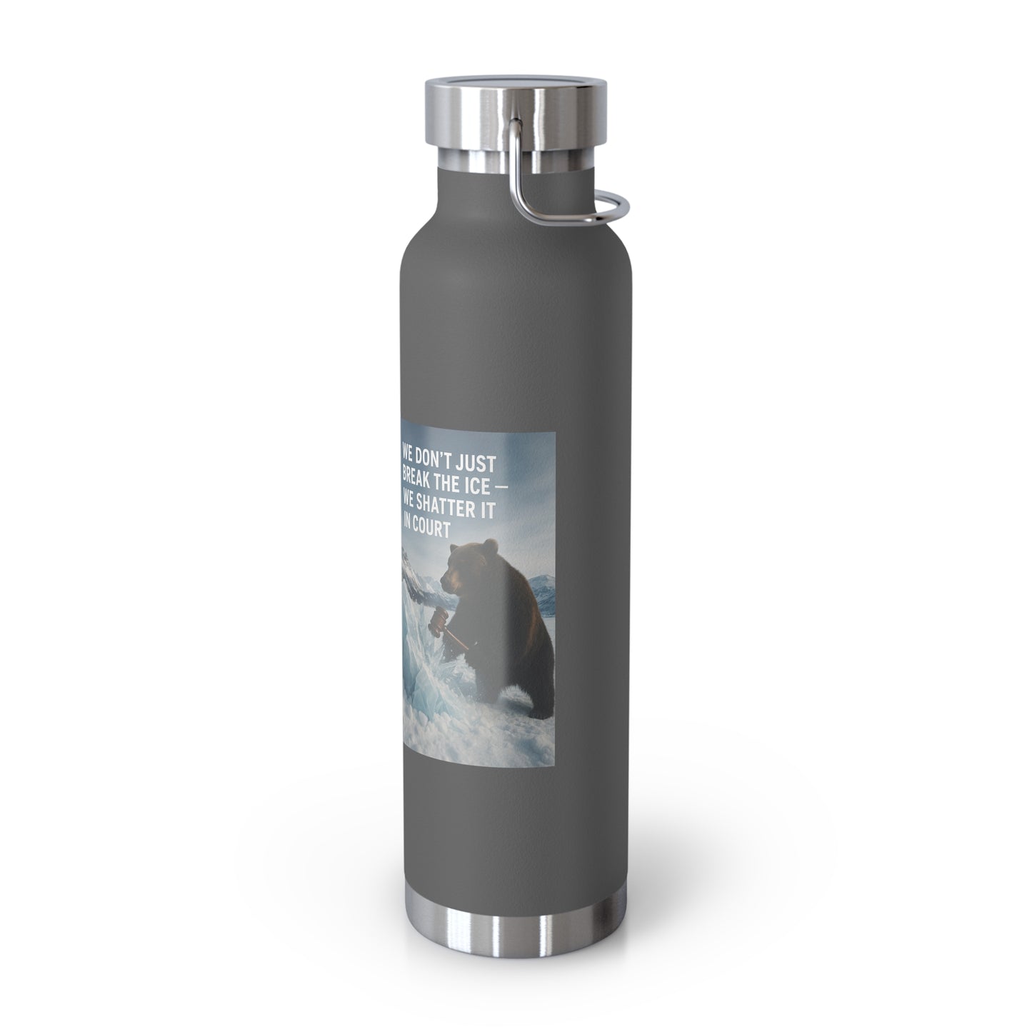Alaska Defense Attorney Insulated Water Bottle, 22oz, Adventure Hydration, Eco-Friendly Travel Flask, Gifts for Nature Lovers, Motivational [...]