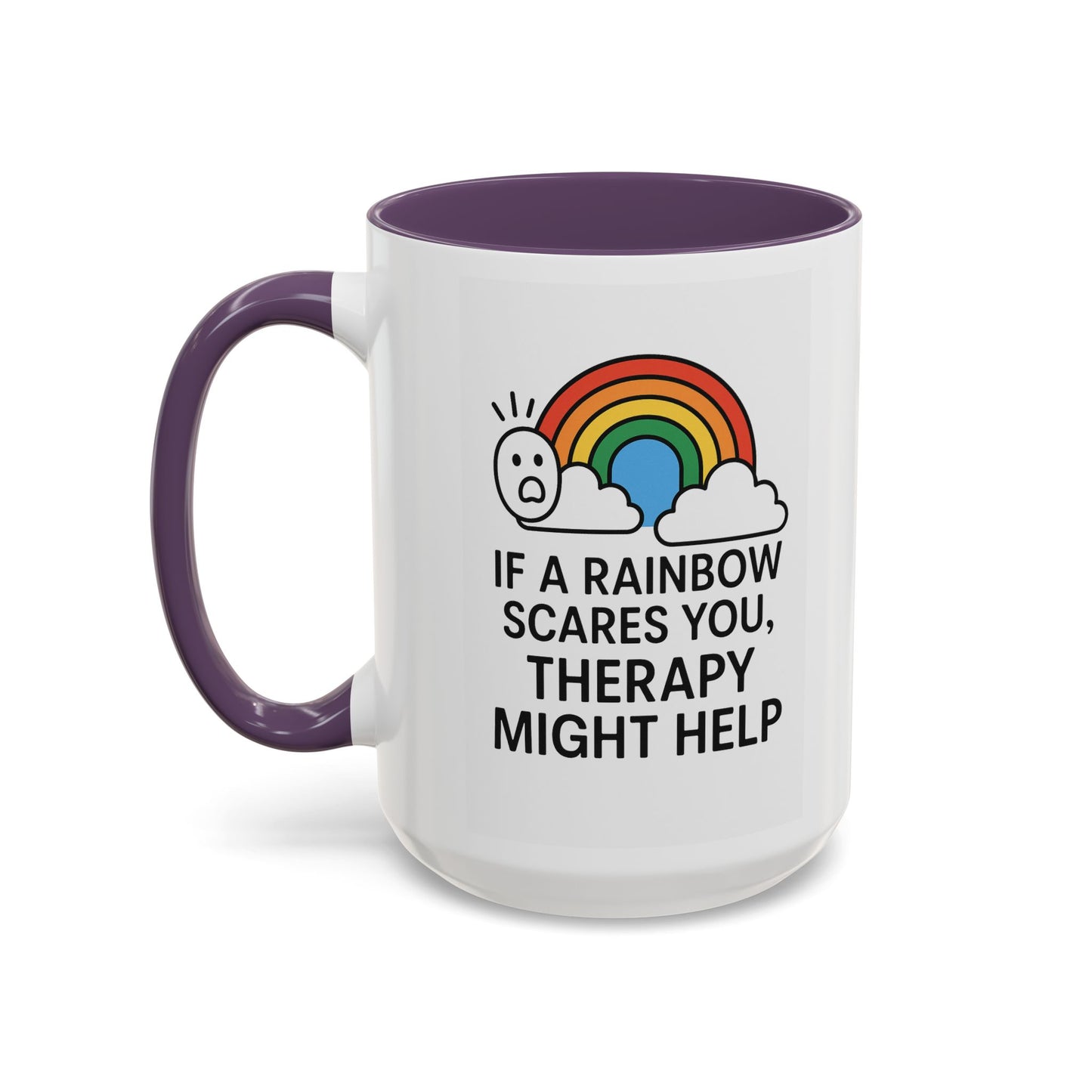 Accent Coffee Mug - LGBTQIA Pride