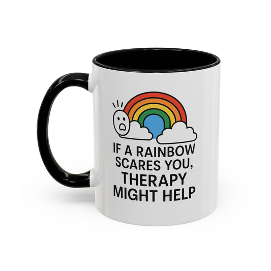Accent Coffee Mug - LGBTQIA Pride