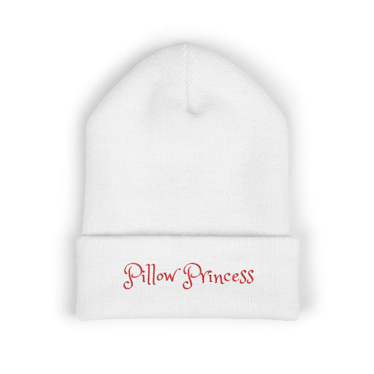 Pillow Princess Beanie - Cozy Classic Cuffed Beanie for Fashion Lovers, Winter Gifts, Birthday, Self-Care, Cute Accessories
