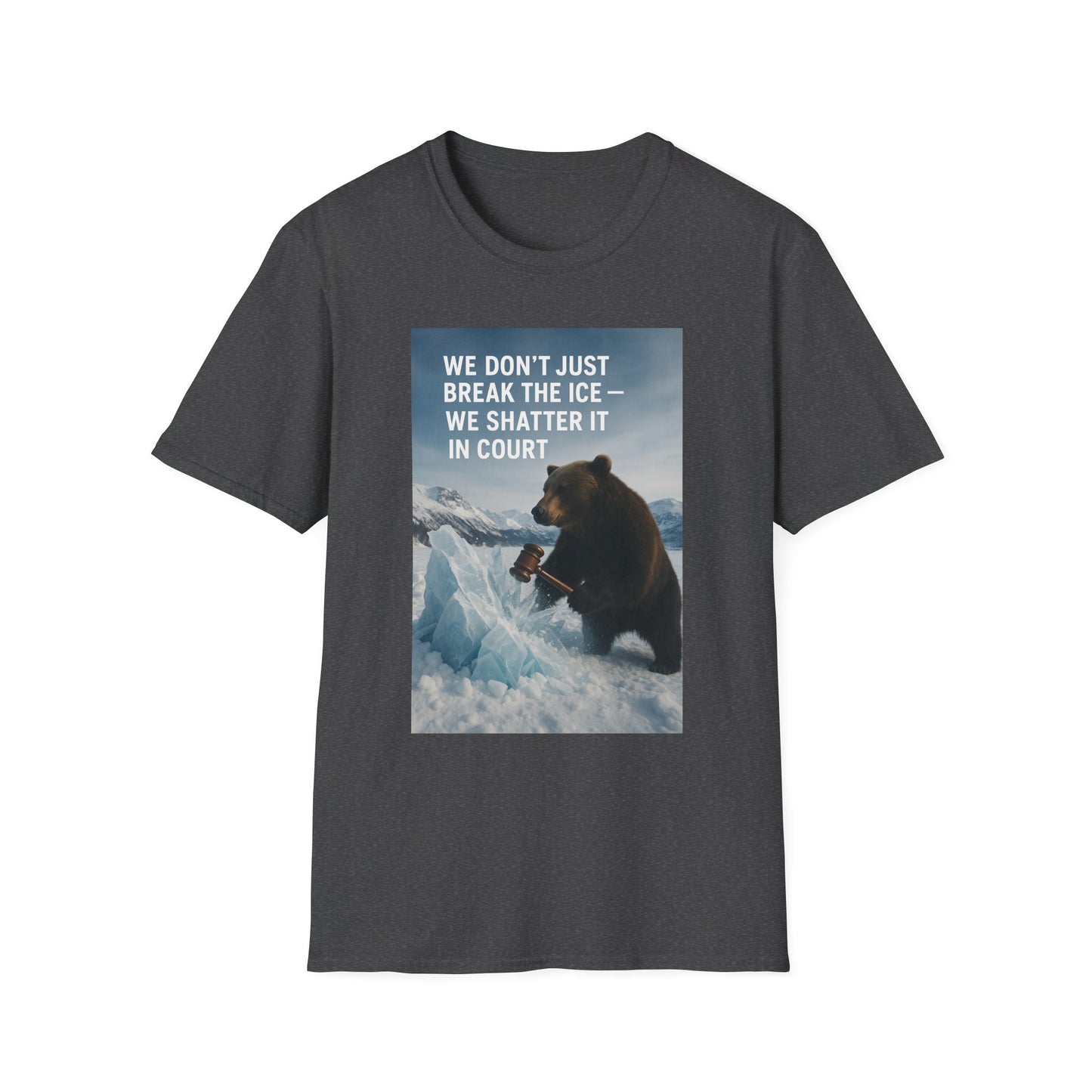Alaska Defense Attorney T-Shirt, Law Humor Tee, Gift for Attorneys, Unique Legal Wear, Icebreaker Court Shirt