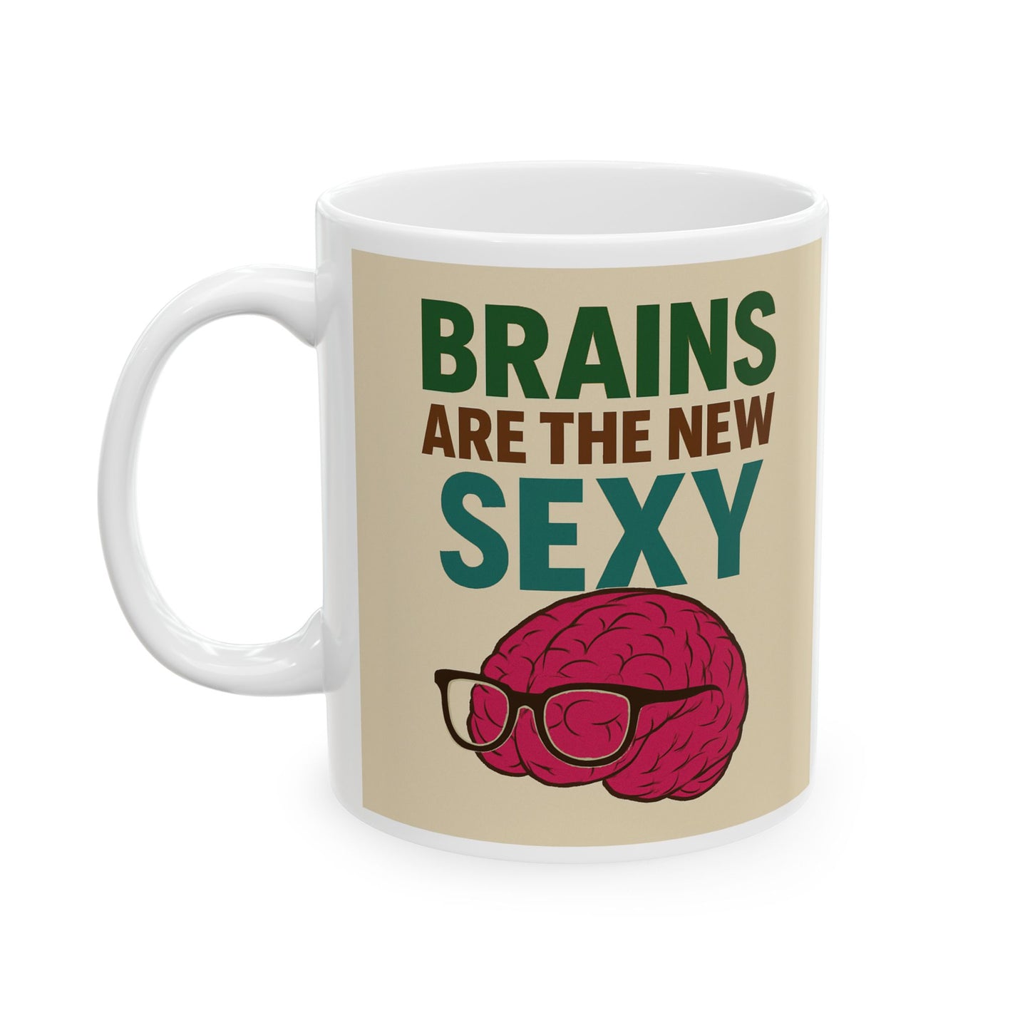 Sapiosexual Funny Coffee Mug - Great for Coffee Lovers, Gifts, Kitchen Decor, Humor, Motivational Quotes
