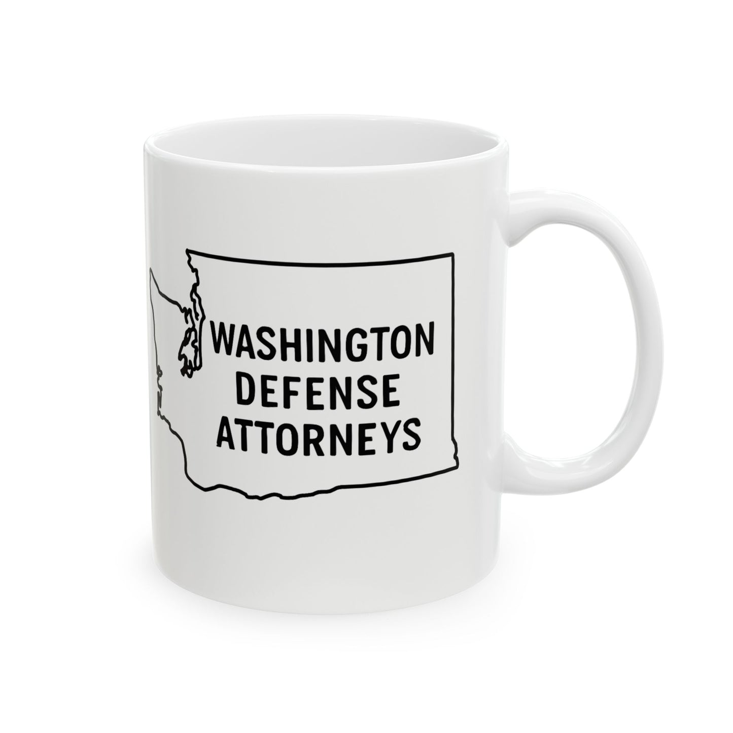 Washington Defense Attorney Ceramic Mug - Perfect Gift for Coffee Lovers, Inspirational Kitchen Decor, Rainy Day Companion, 11oz or 15oz