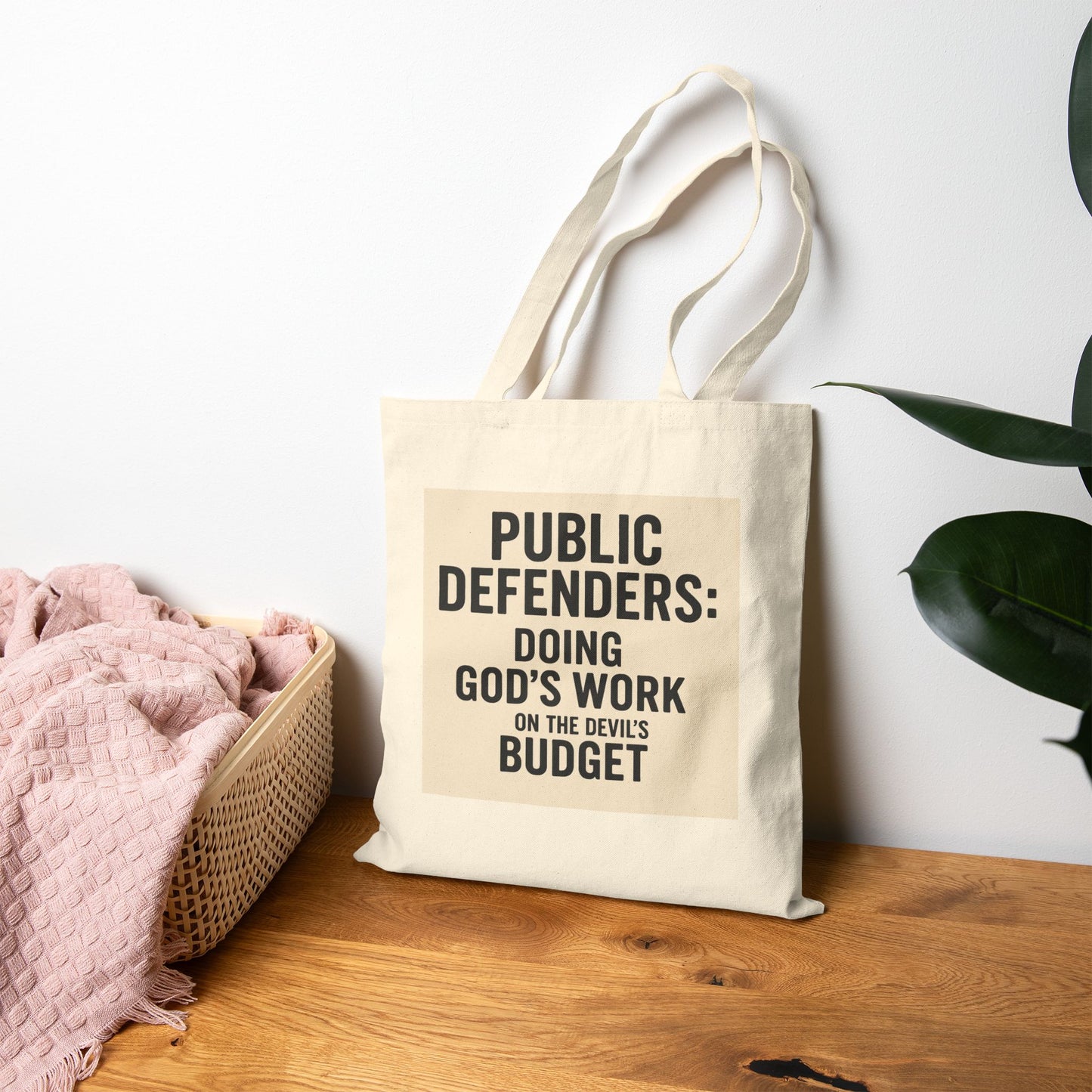 Public Defender's Inspirational Cotton Tote Bag | Eco-Friendly Shopping, Gift for Lawyers, Reusable Grocery Bag, Law Student Gift, [...]
